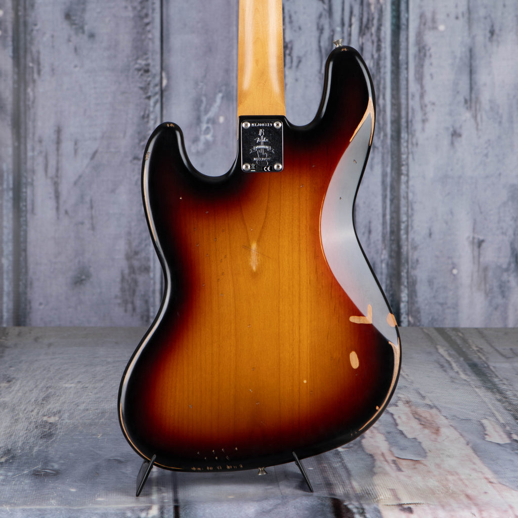 Fender 60th Anniversary Road Worn Jazz Bass, 3-Color Sunburst