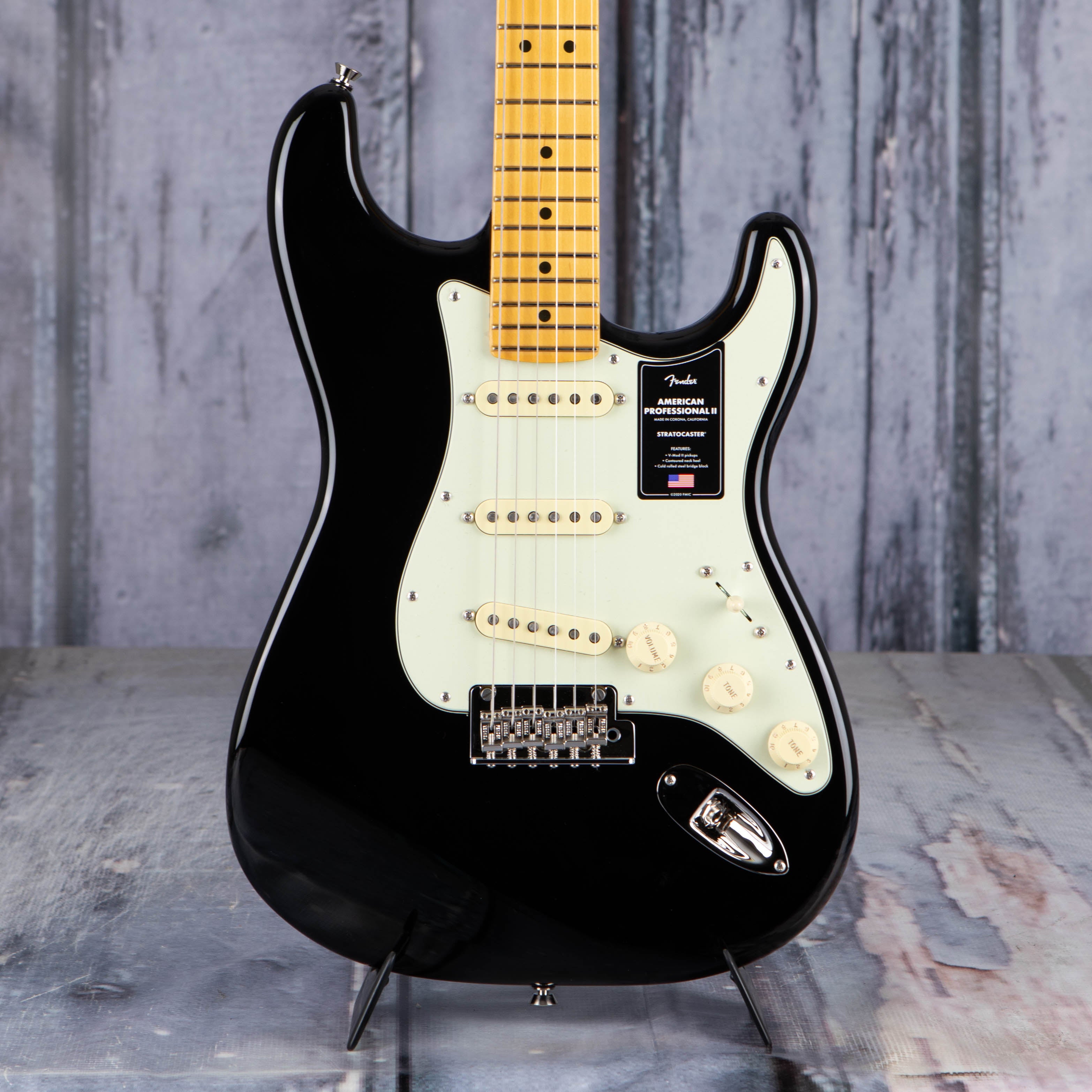 Fender American Professional II Stratocaster, Black | For Sale | Replay  Guitar Exchange