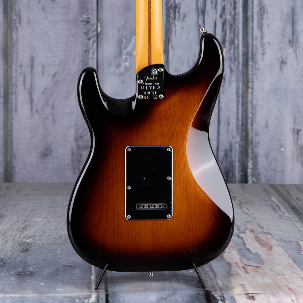 Fender American Ultra Luxe Stratocaster Guitar, Rosewood, 2-Color Sunburst  0118060703
