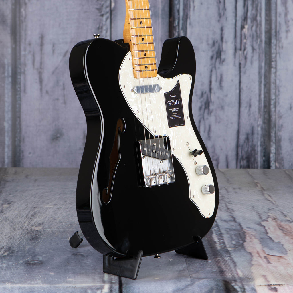 Fender Vintera II '60s Telecaster Thinline Semi-Hollowbody, Black