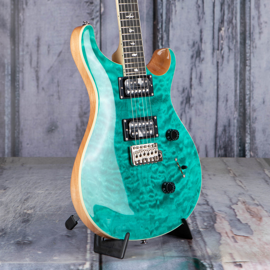 Paul Reed Smith SE Custom 24 Quilt, Turquoise | For Sale | Replay