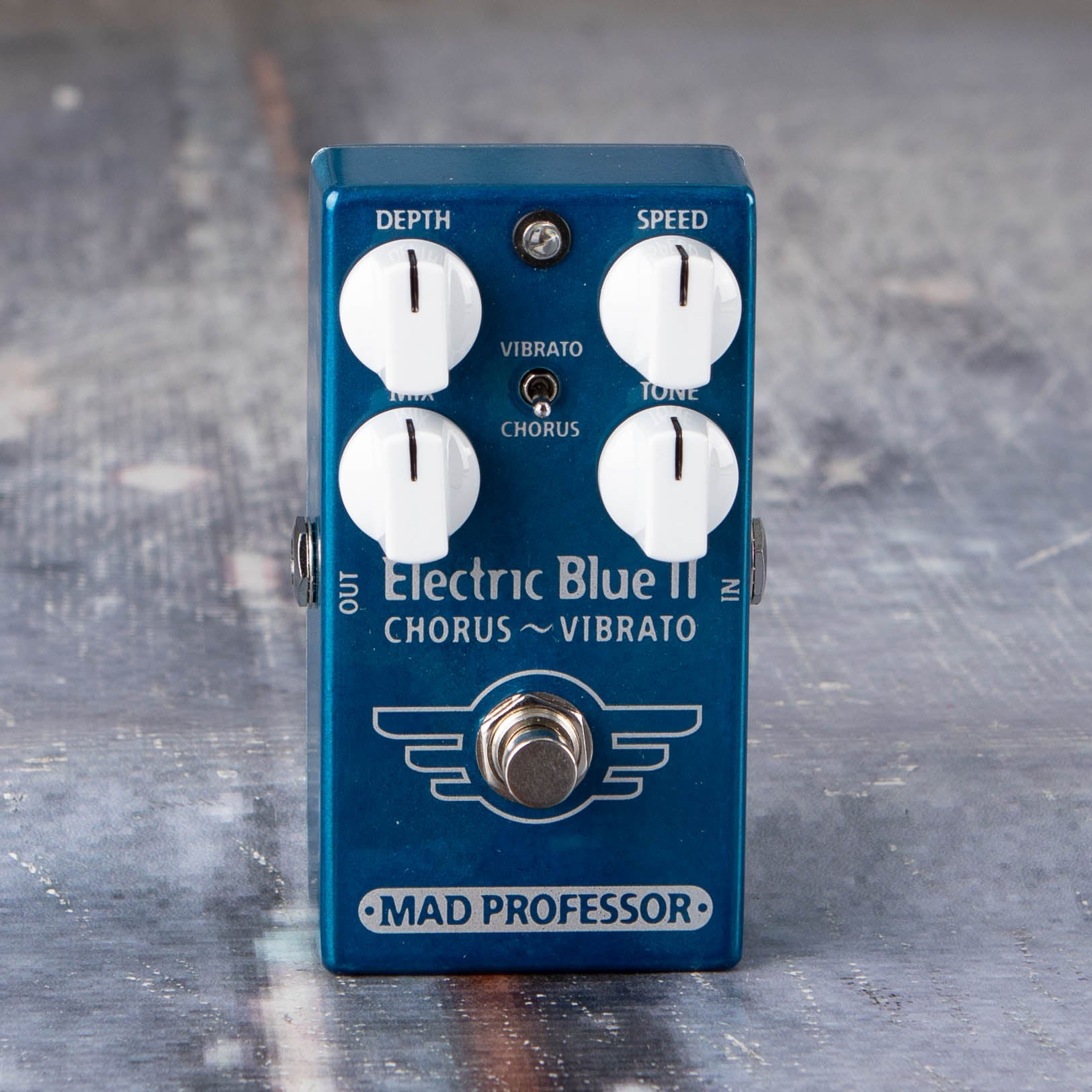 Used Mad Professor Electric Blue II Chorus Vibrato Effects Pedal