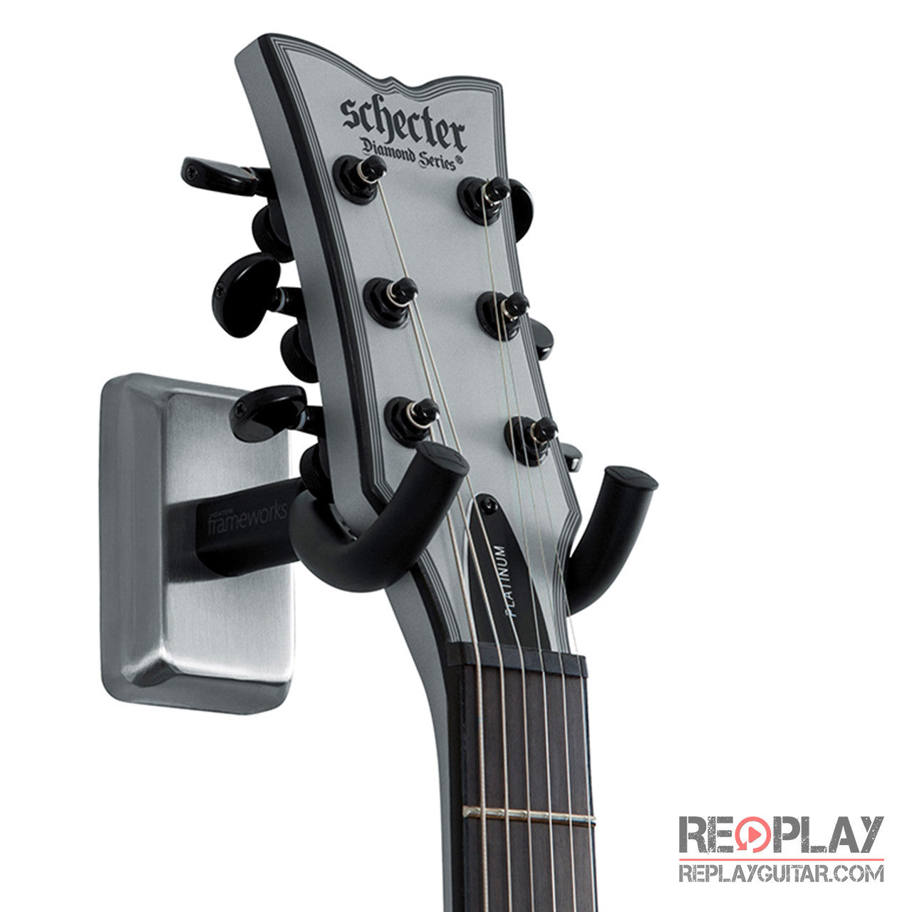 Electric guitar wall hanger sale