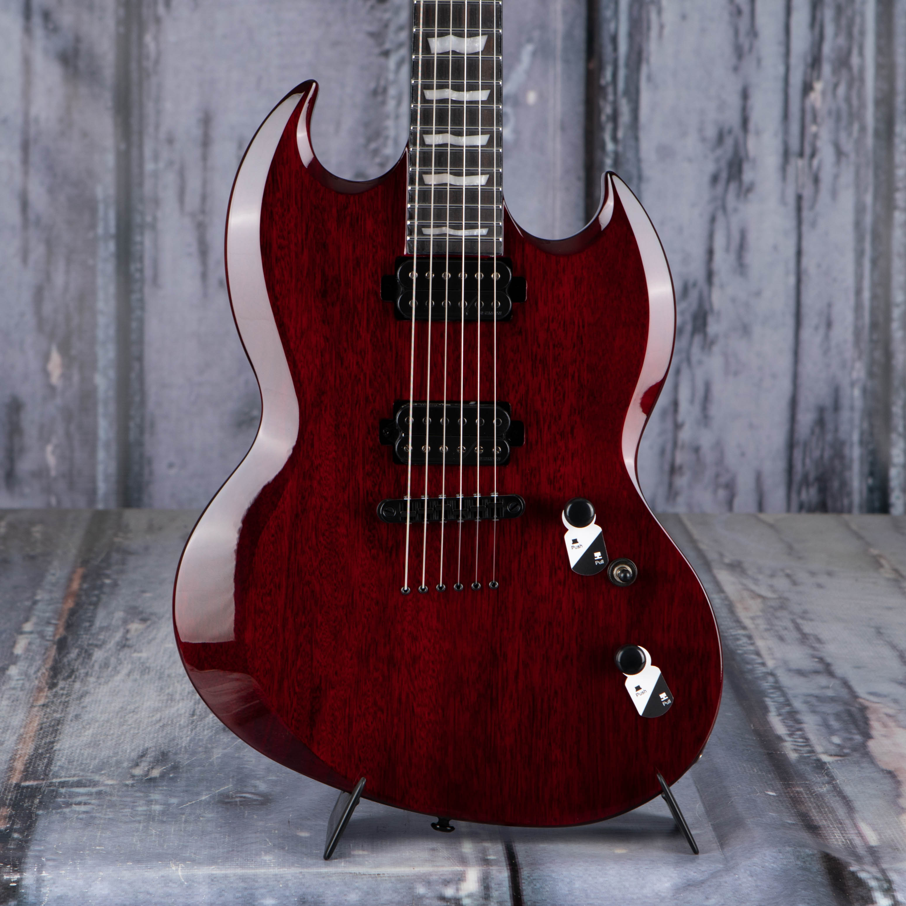 ESP LTD Viper-1000M Electric Guitar, See Thru Black Cherry