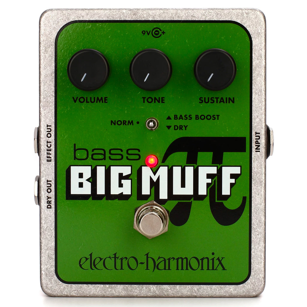 Electro-Harmonix Bass Big Muff Pi Distortion/Sustainer Pedal | For