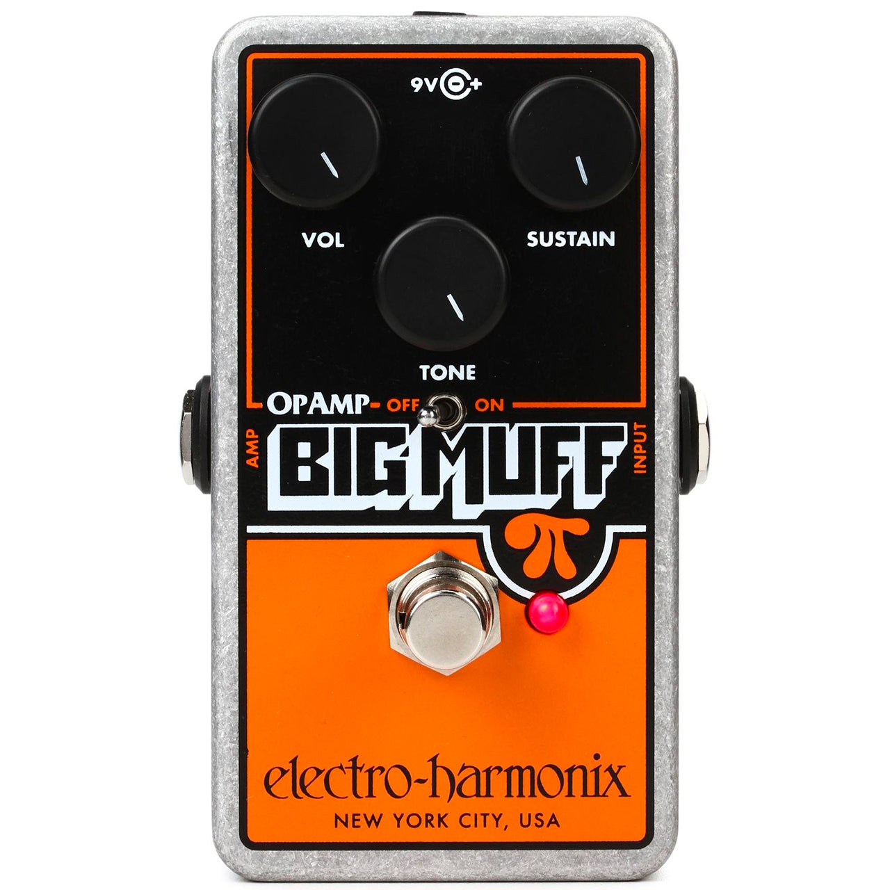 Electro-Harmonix Op-Amp Big Muff Pi Distortion/Sustainer Pedal 