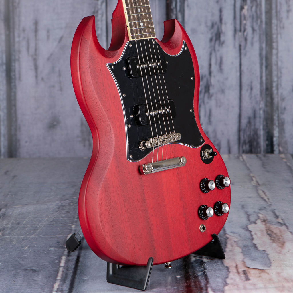 Epiphone SG Classic Worn P-90s, Worn Cherry | For Sale | Replay