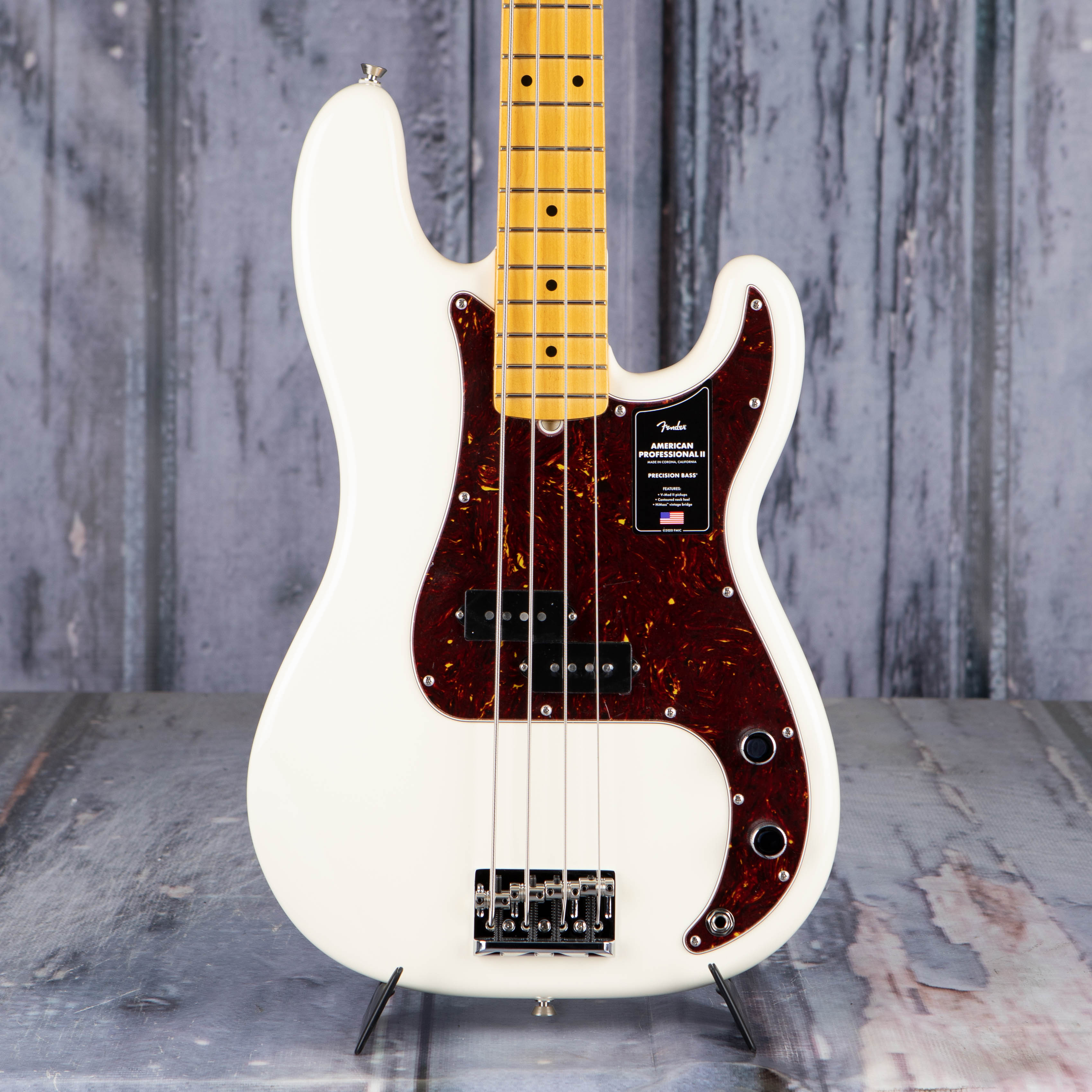 Fender American Professional II Precision Bass, Olympic White 