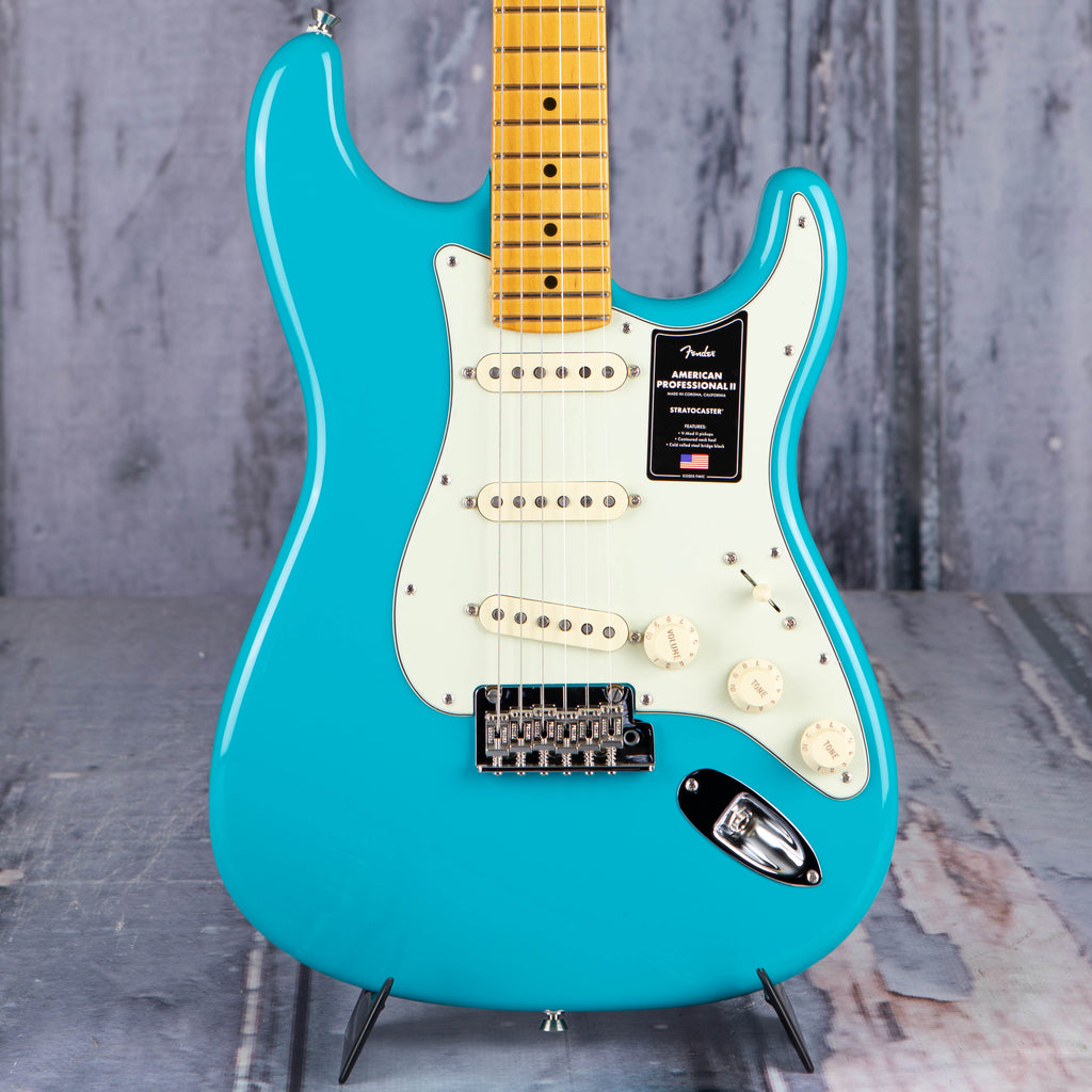 Fender American Professional II Stratocaster, Miami Blue *Demo