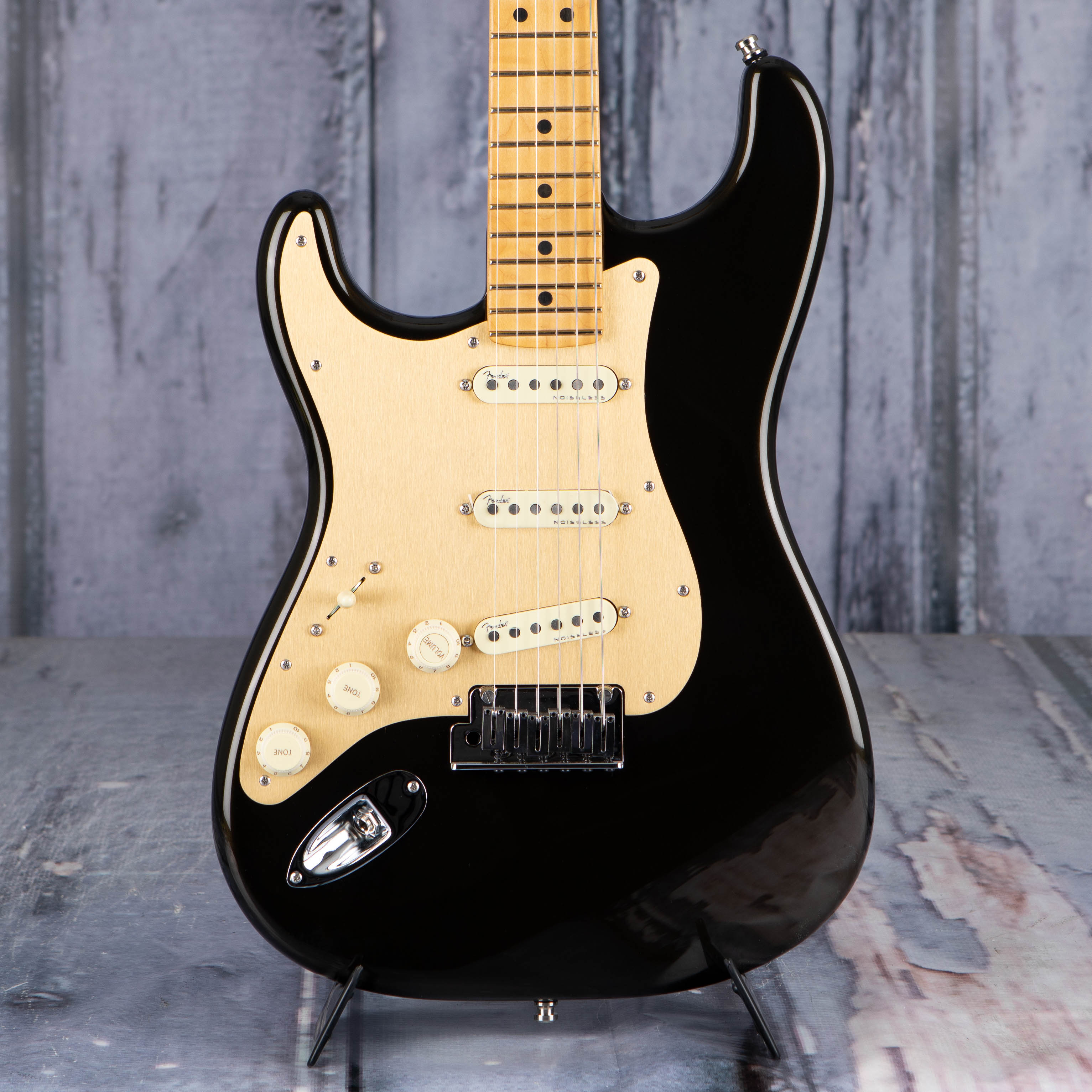 Fender American Ultra Stratocaster Left-Handed Electric Guitar, Texas Tea
