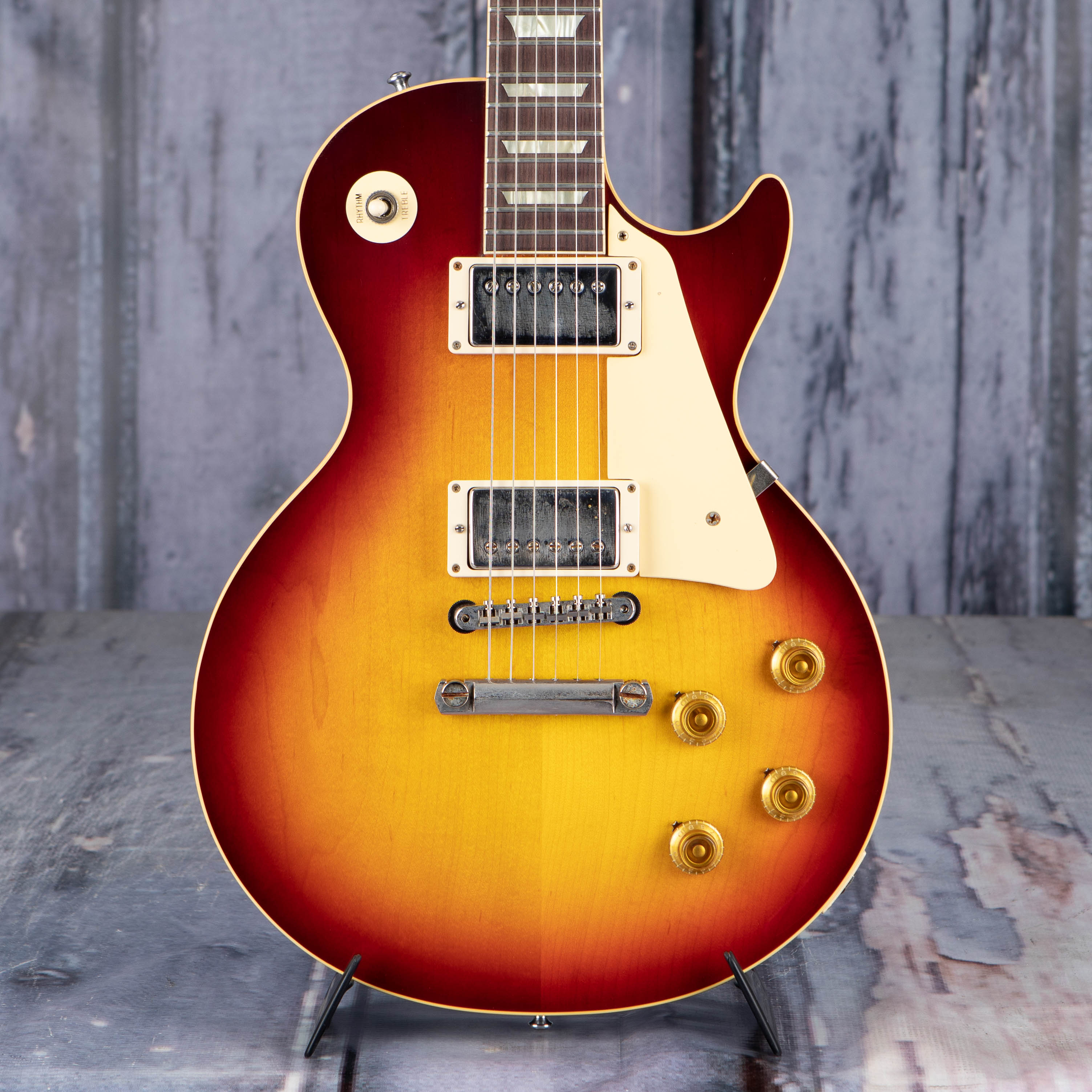 Gibson Custom Shop 1958 Les Paul Standard Reissue VOS Electric Guitar,  Washed Cherry Sunburst