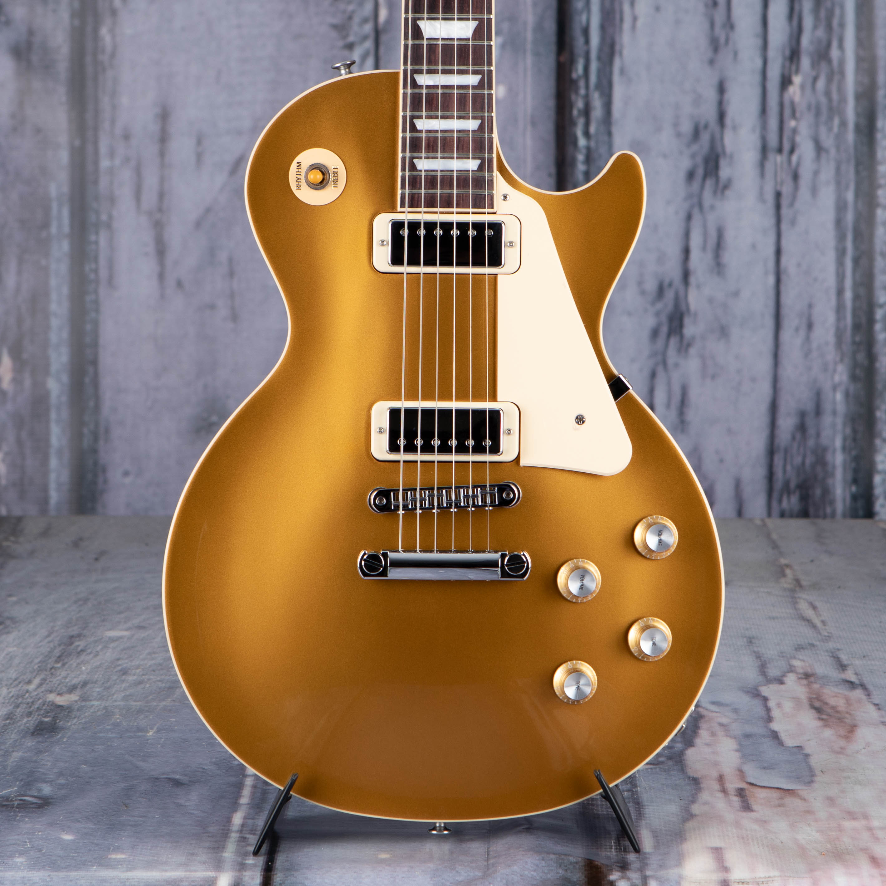 Gibson USA Les Paul 70s Deluxe Electric Guitar, Gold Top