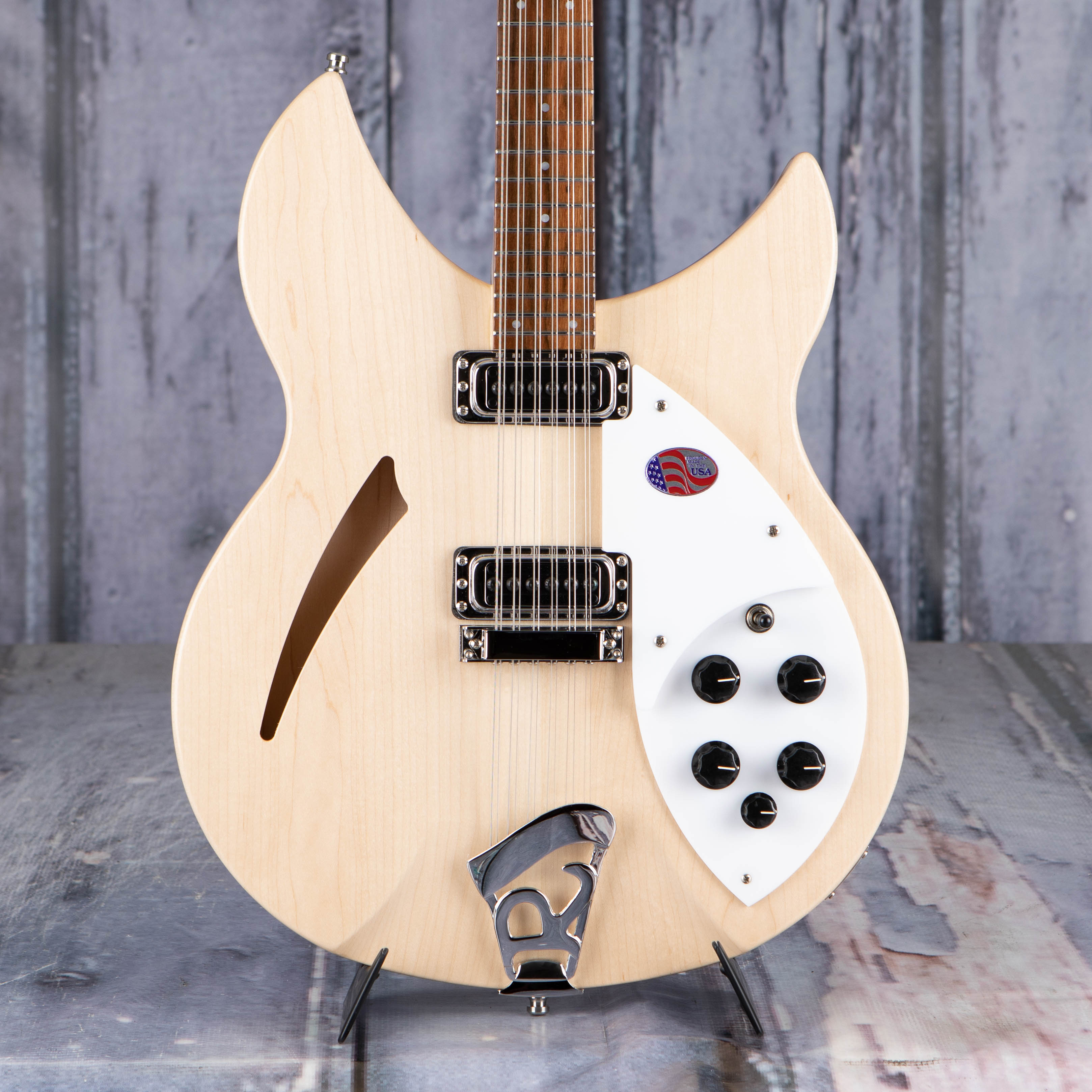 Rickenbacker 330/12MG Thinline Semi-Hollowbody, Mapleglo | For 