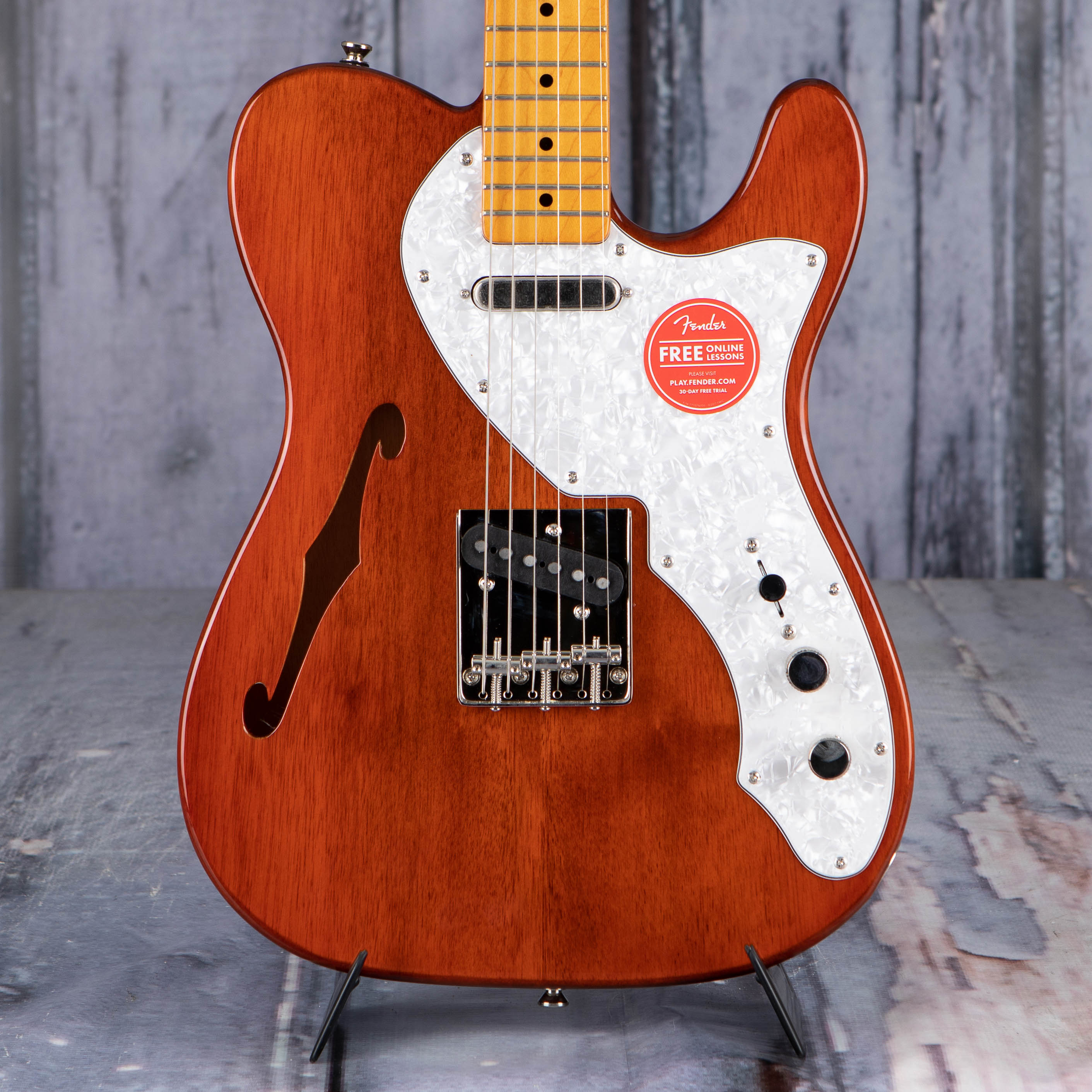 Squier Classic Vibe '60s Telecaster Thinline Semi-Hollowbody, Natural | For  Sale | Replay Guitar Exchange