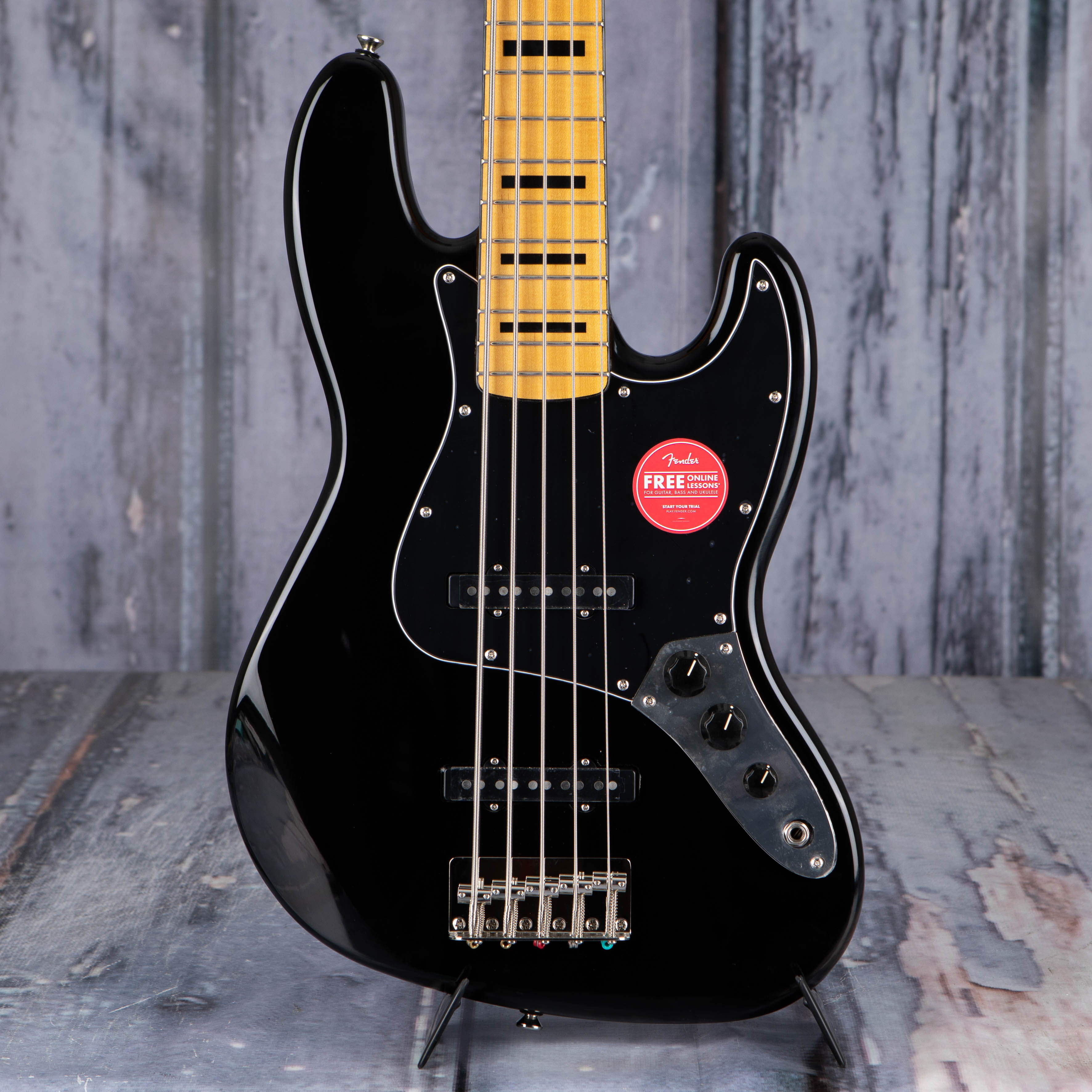 Squier Classic Vibe '70s Jazz Bass V 5-String, Black | For Sale 