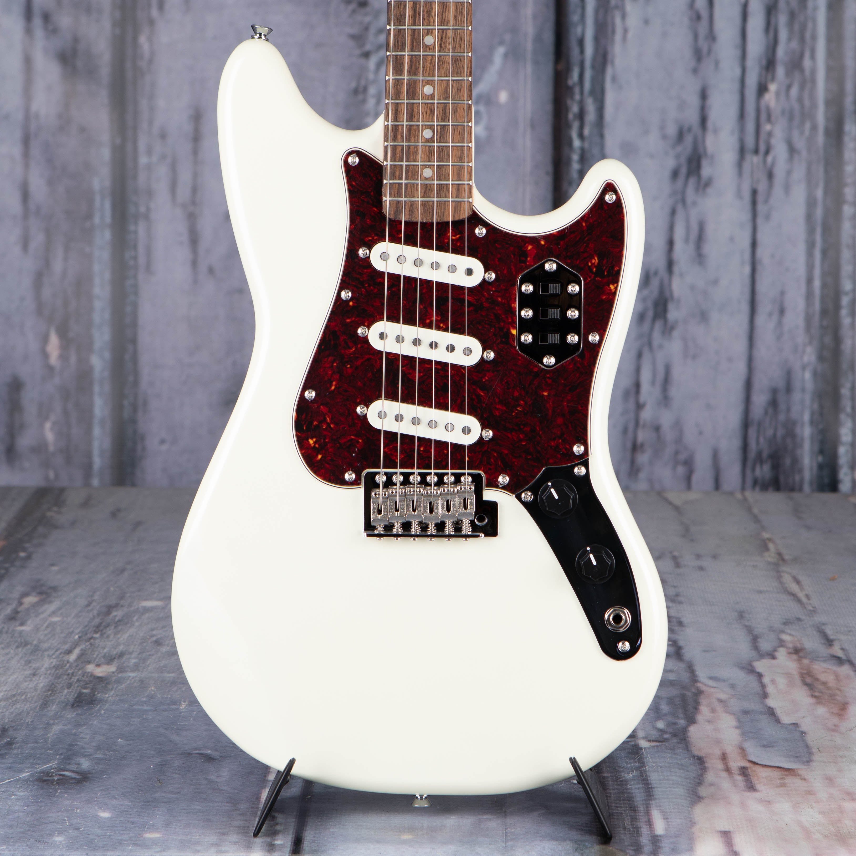 Squier Paranormal Cyclone Electric Guitar, Pearl White
