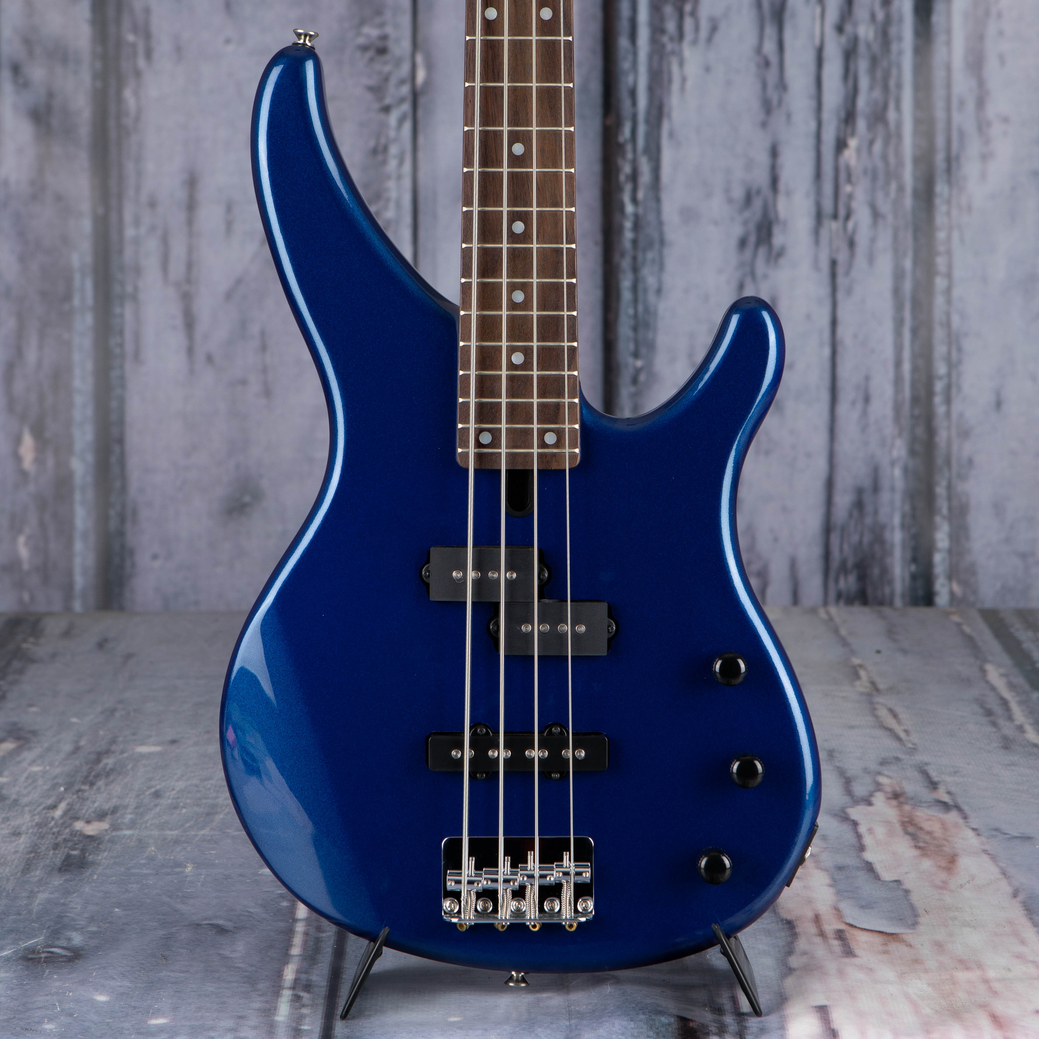 Yamaha TRBX174 Electric Bass Guitar, Metallic Blue