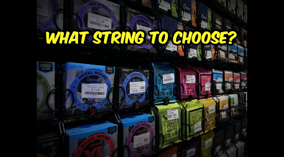 A Guide To Choosing the Right Guitar Strings