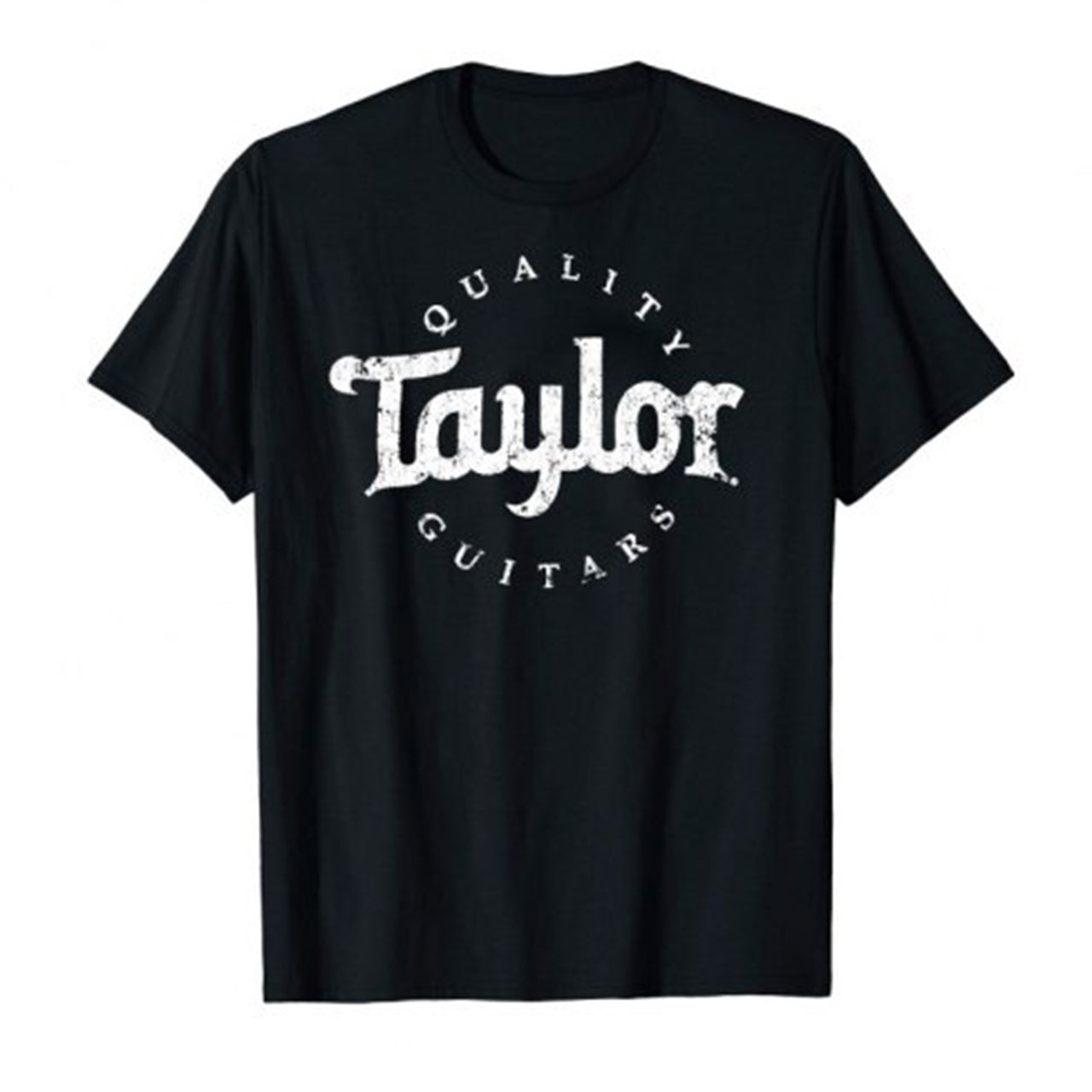 Taylor Basic Aged Logo T-Shirt, Black, S