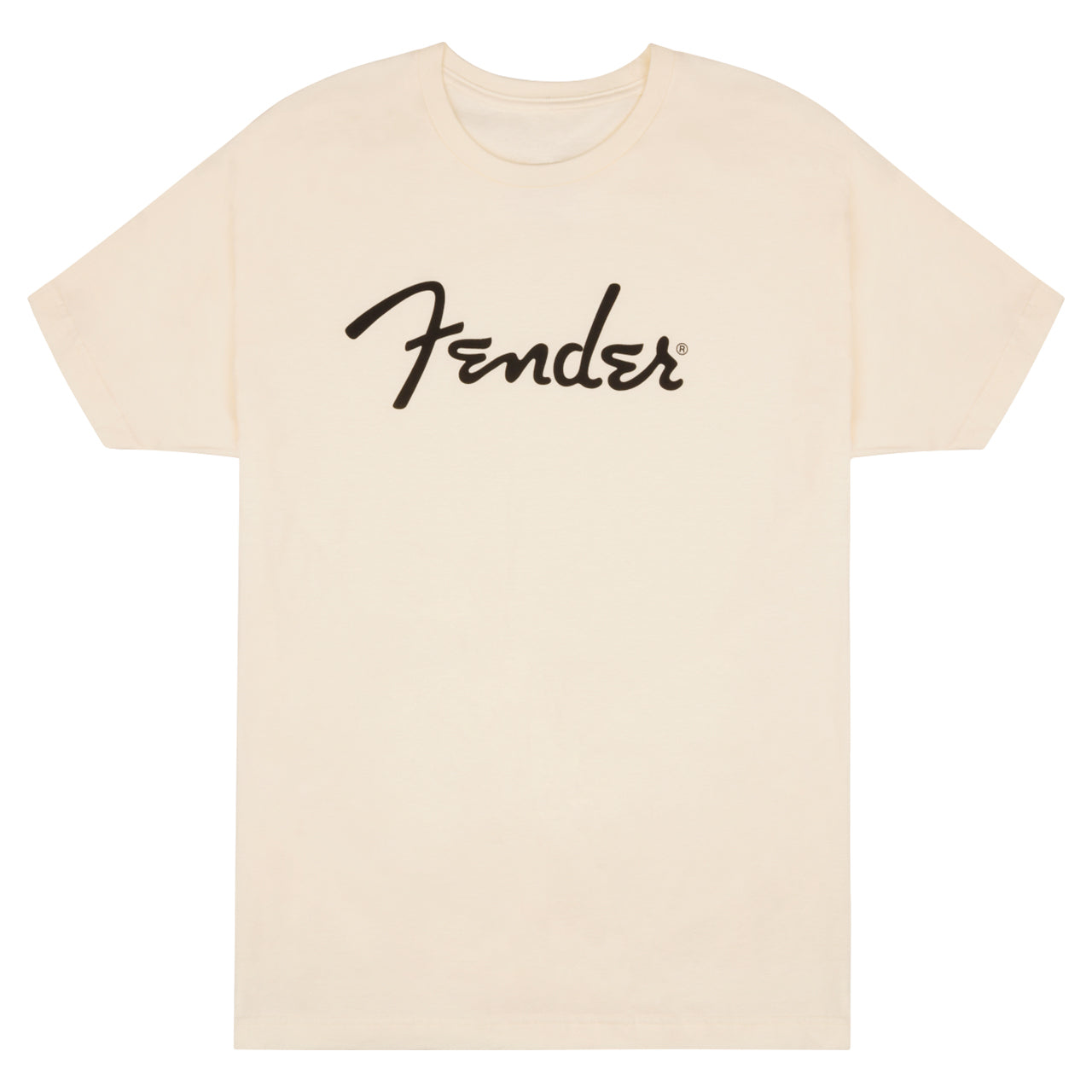 Fender Spaghetti Logo T-Shirt, Olympic White, XL