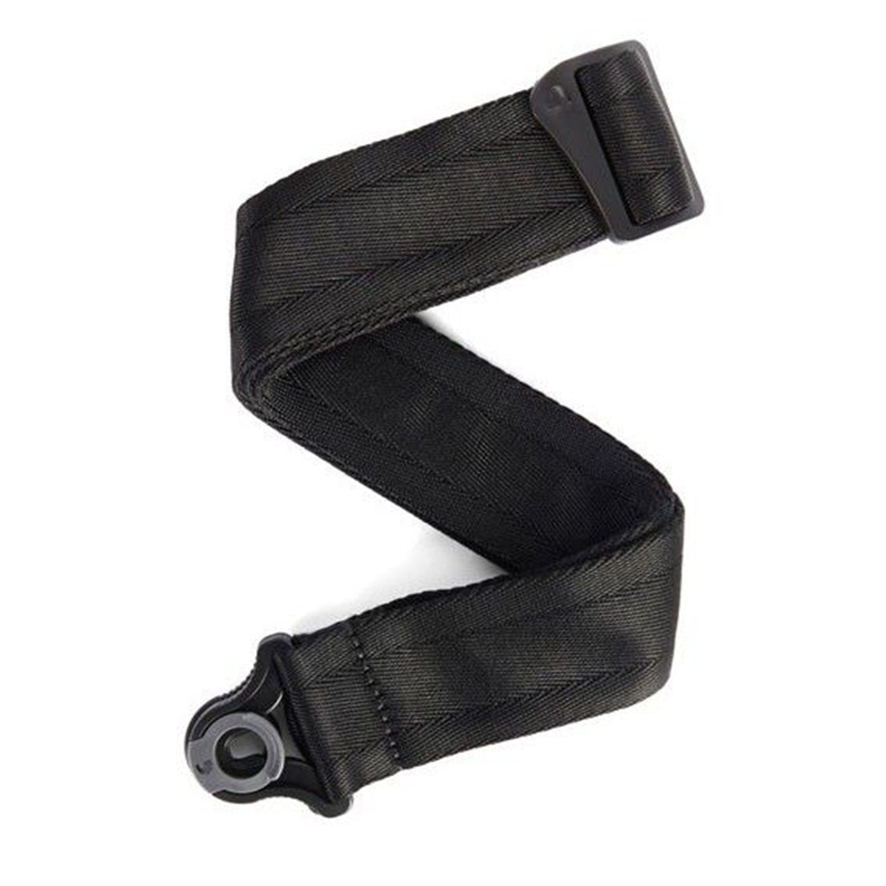 D'Addario 50BAL00 Auto Lock Guitar Strap, Black