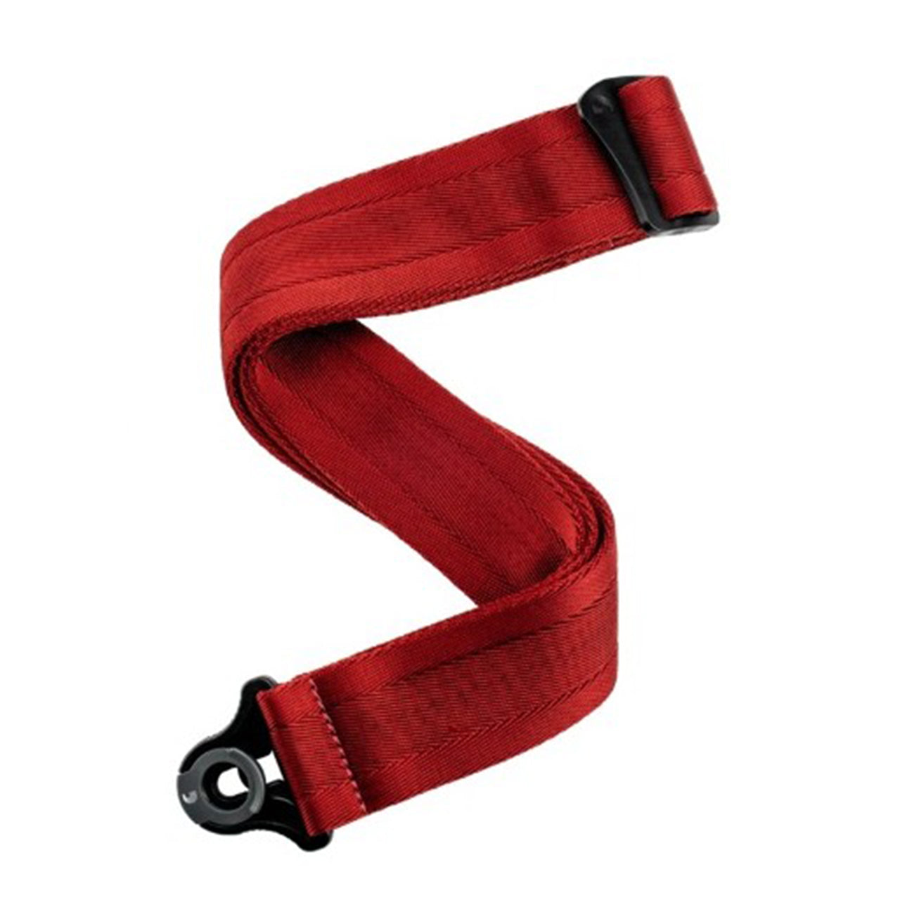 D'Addario 50BAL11 Auto Lock Guitar Strap, Blood Red