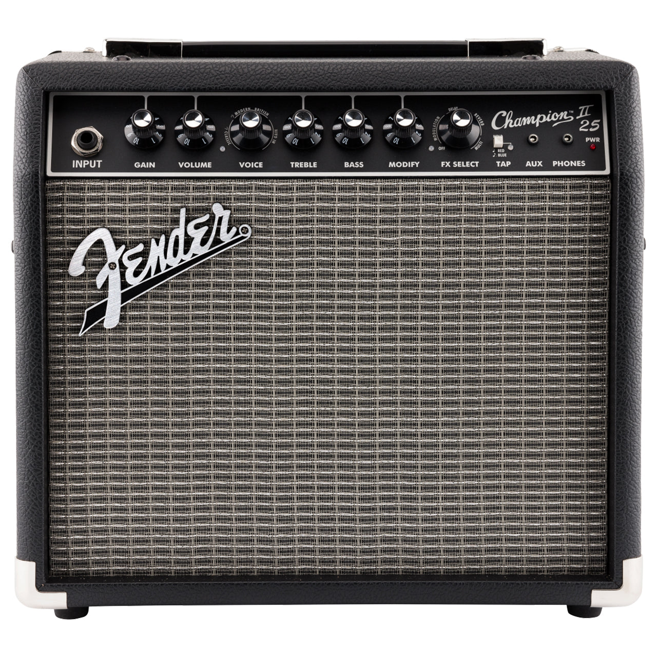 Fender Champion II 25 Combo Amplifier, Black