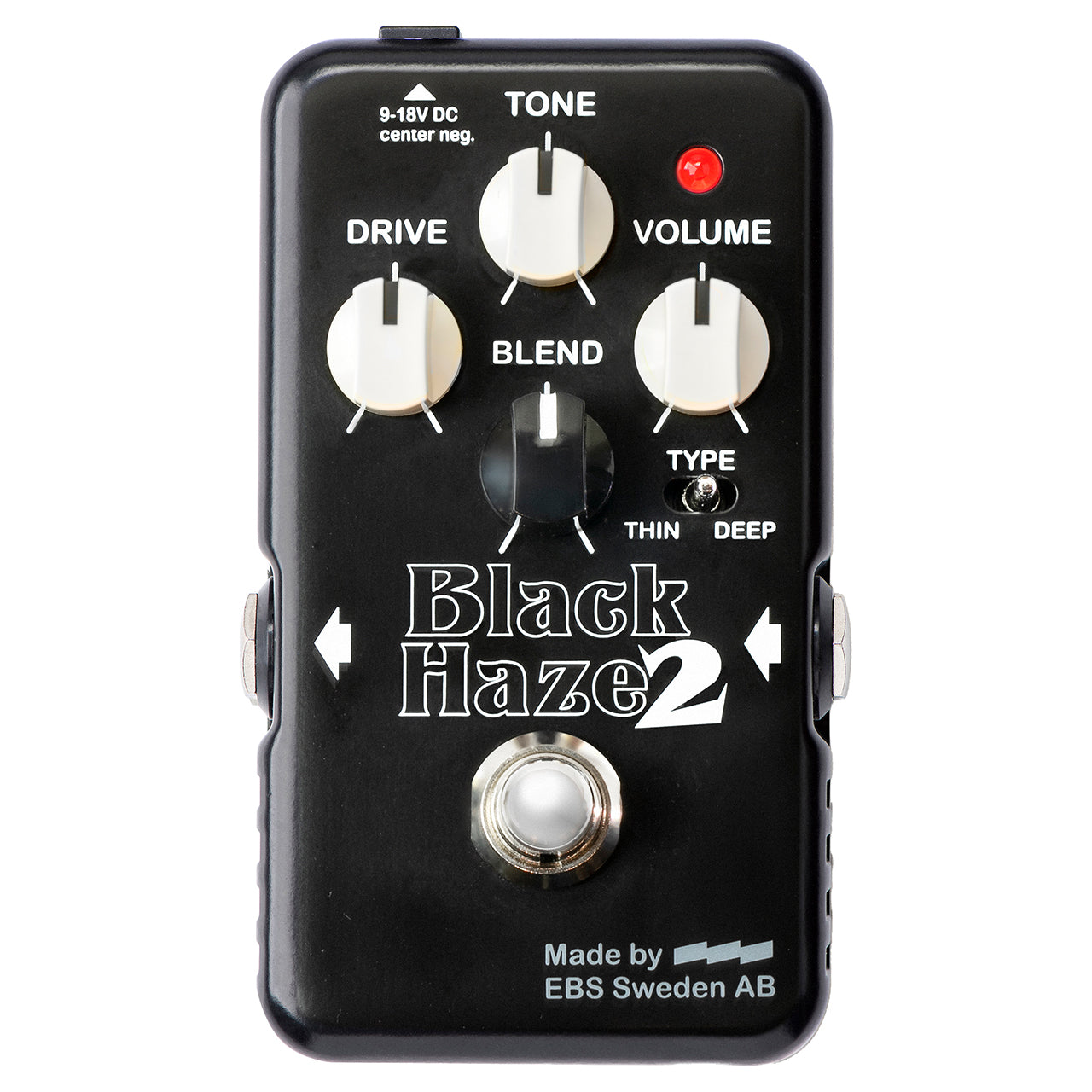 EBS Black Haze 2 Distortion/Overdrive Effects Pedal