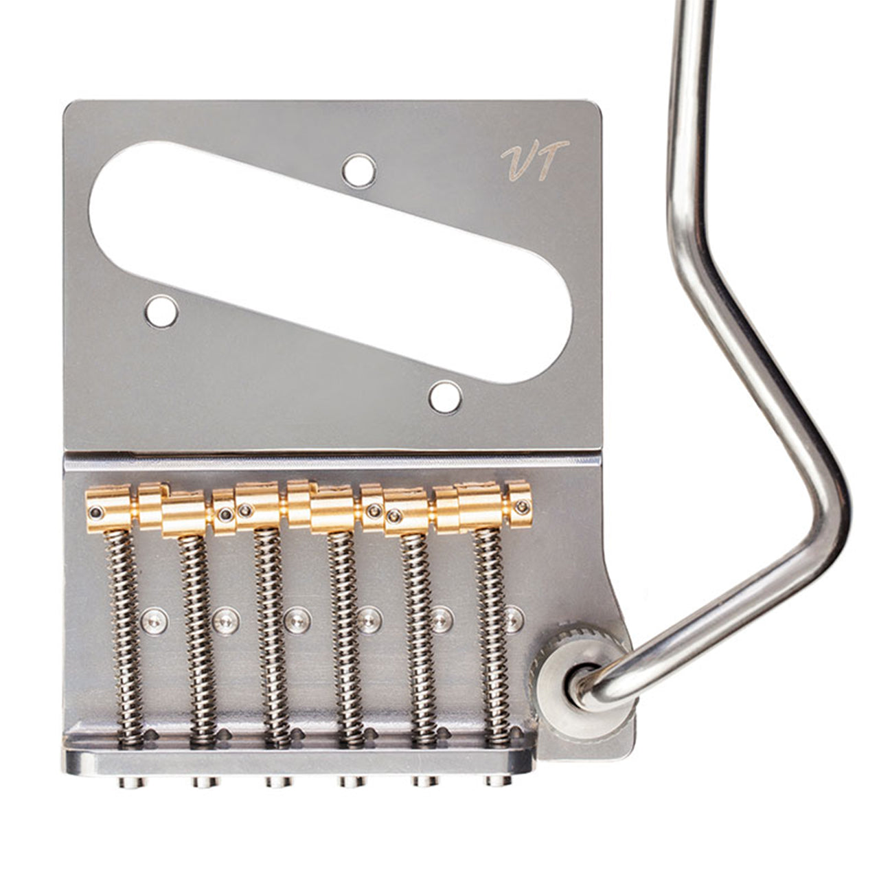 Vega-Trem VT2ND Teletrem Modern Tremolo, Chrome Without Logo