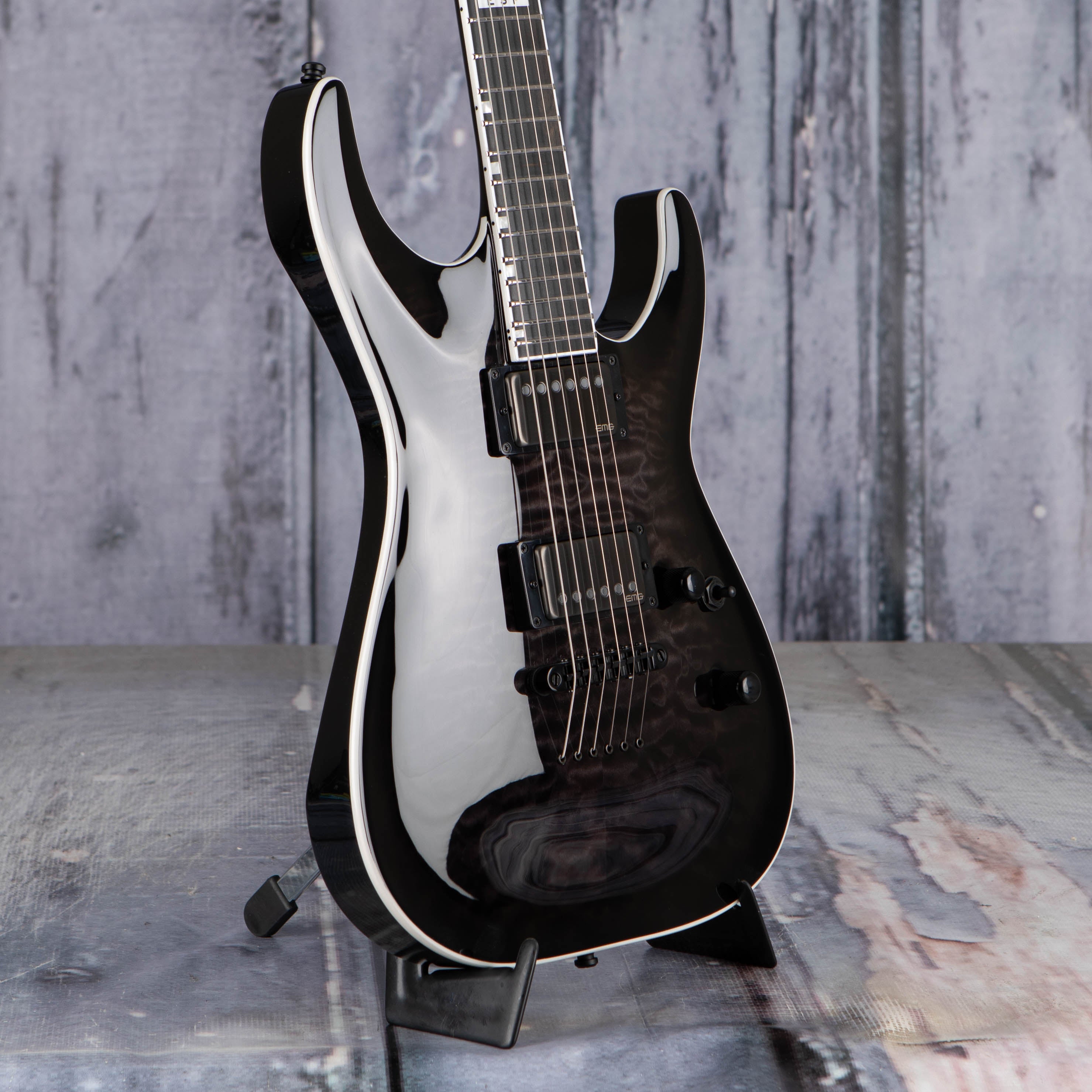 人気定番SALEESP E-Ⅱ HORIZON NT-II See Thru Black Sunburst ESP