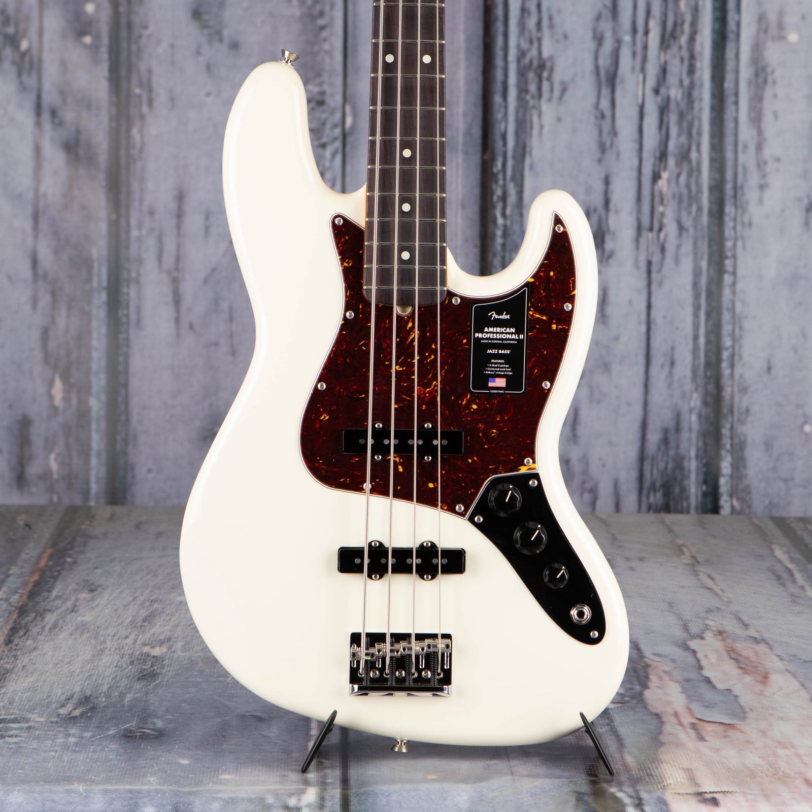 Fender American Professional II Jazz Bass, Olympic White | For 