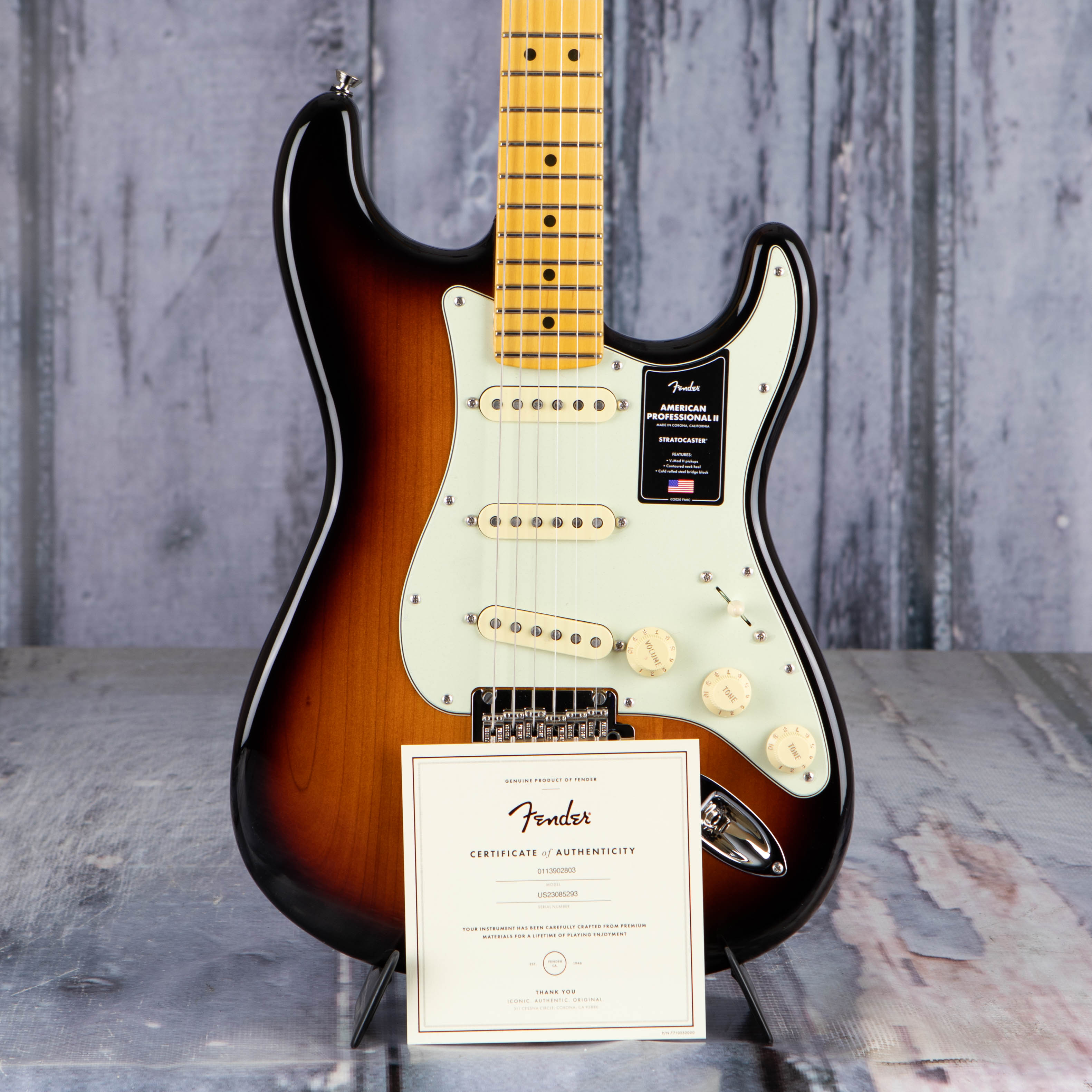 Fender American Professional II Stratocaster, Maple Fingerboard 