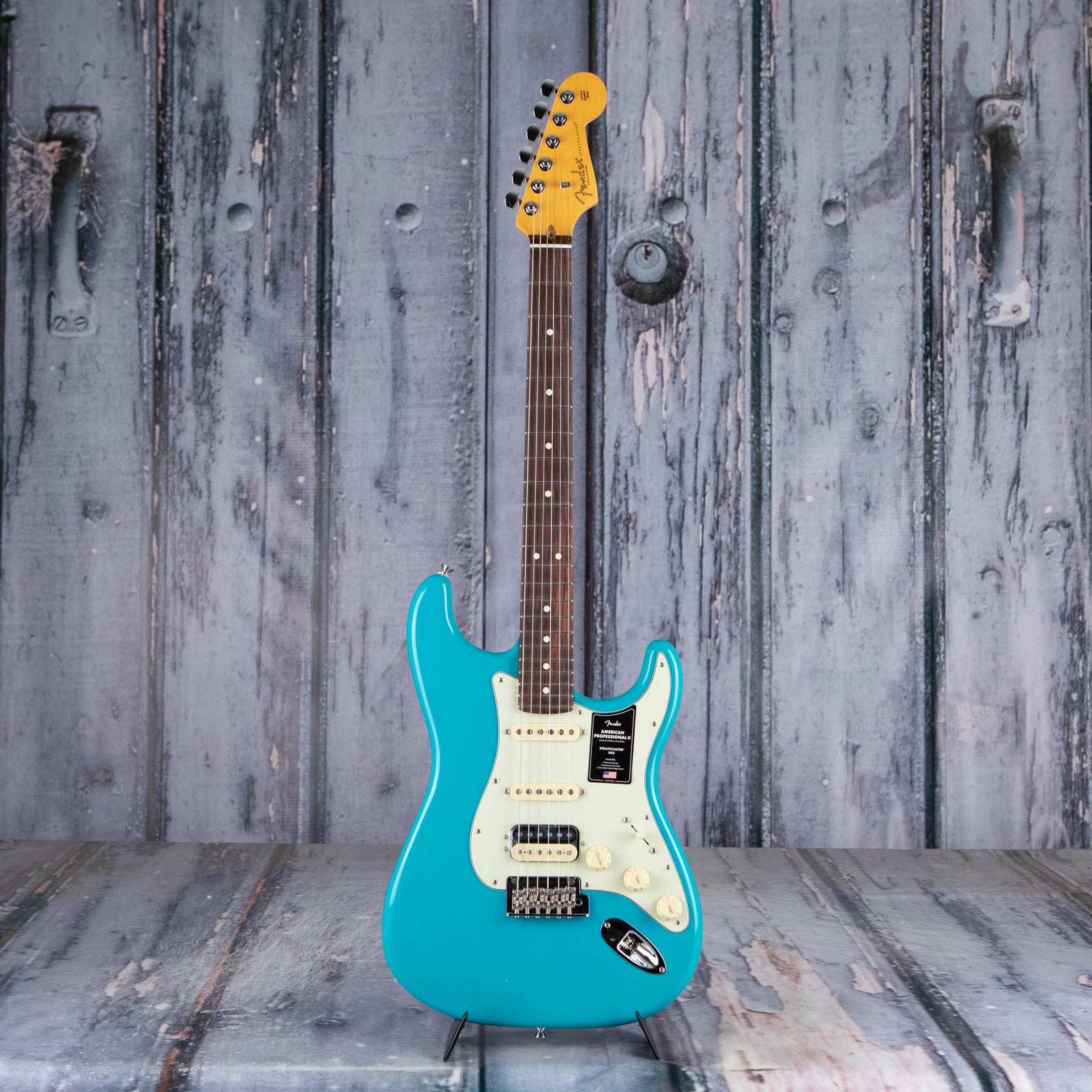 Fender American Professional II Stratocaster HSS, Miami Blue | For