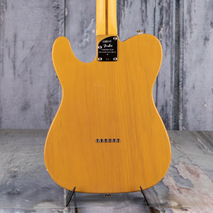 Fender American Professional II Telecaster Electric Guitar, Butterscotch Blonde, back closeup