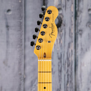 Fender American Professional II Telecaster Electric Guitar, Butterscotch Blonde, front headstock