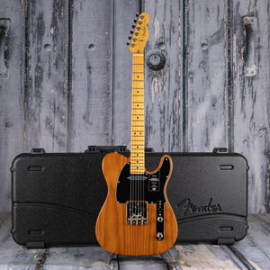 Fender American Professional II Telecaster Electric Guitar, Roasted Pine, case