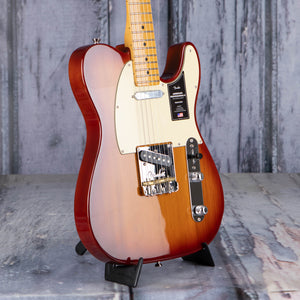 Fender American Professional II Telecaster Electric Guitar, Sienna Sunburst, angle