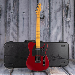 Fender American Ultra II Telecaster Electric Guitar, Sinister Red, case