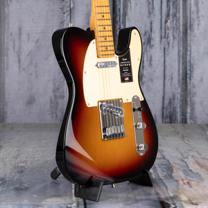 Fender American Ultra II Telecaster Electric Guitar, Ultraburst, angle