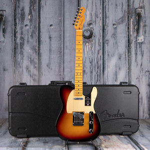 Fender American Ultra II Telecaster Electric Guitar, Ultraburst, case