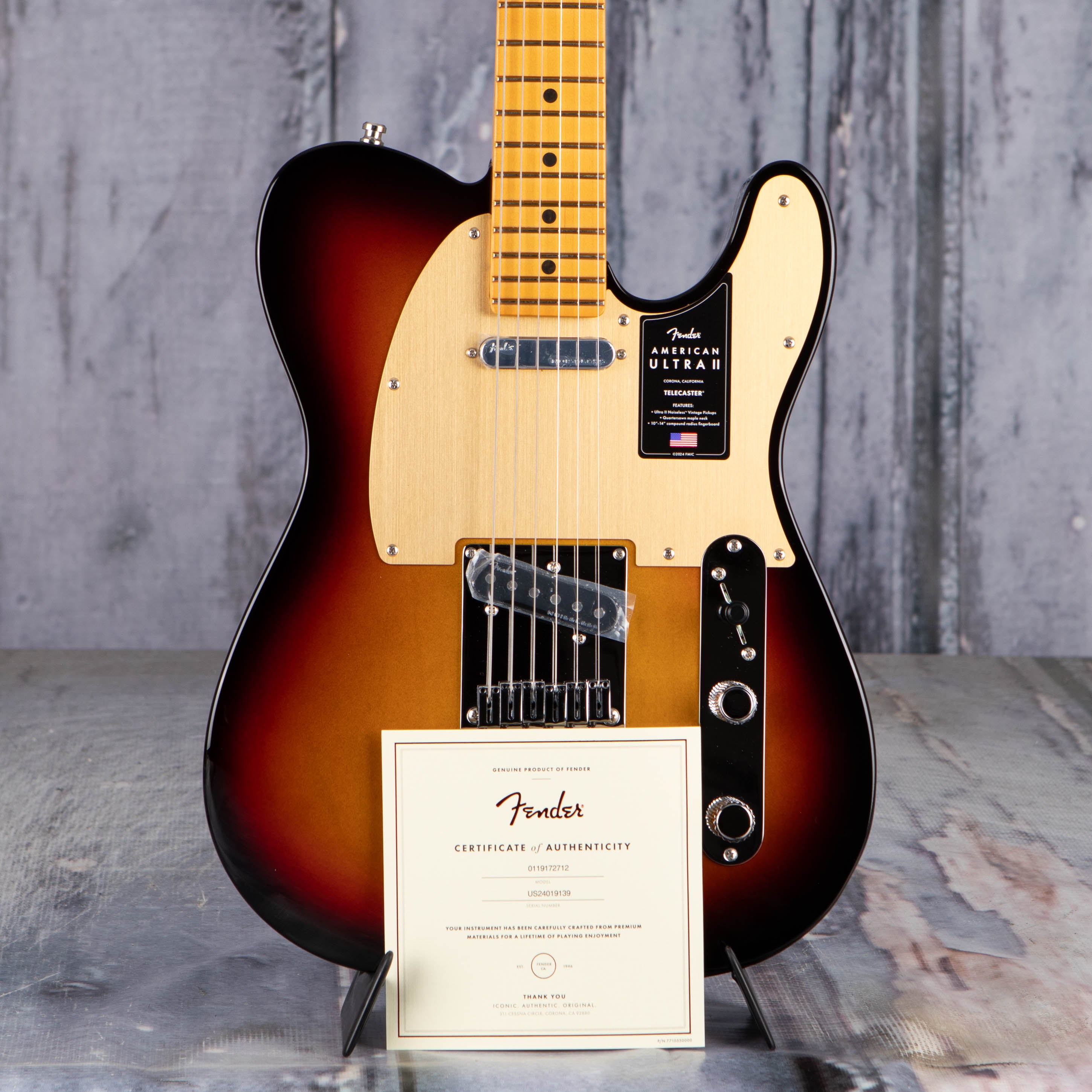 Fender American Ultra II Telecaster, Ultraburst | For Sale | Replay Guitar  Exchange