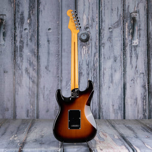 Fender American Ultra Luxe Stratocaster Electric Guitar, Rosewood Fingerboard, 2-Color Sunburst, back