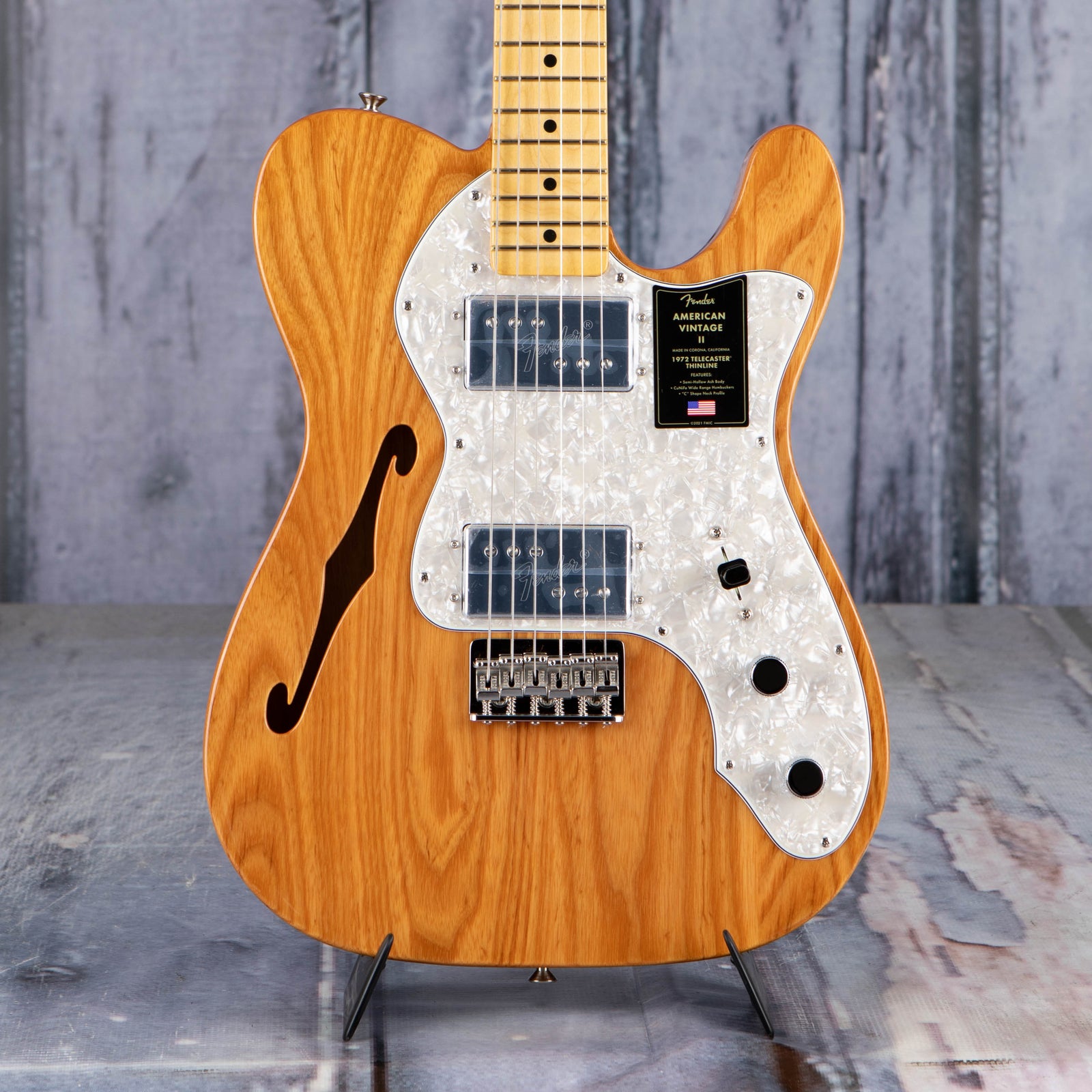 Fender American Vintage II 1972 Telecaster Thinline Semi-Hollowbody ...