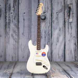 Fender Artist Series Jeff Beck Stratocaster Electric Guitar, Olympic White, front