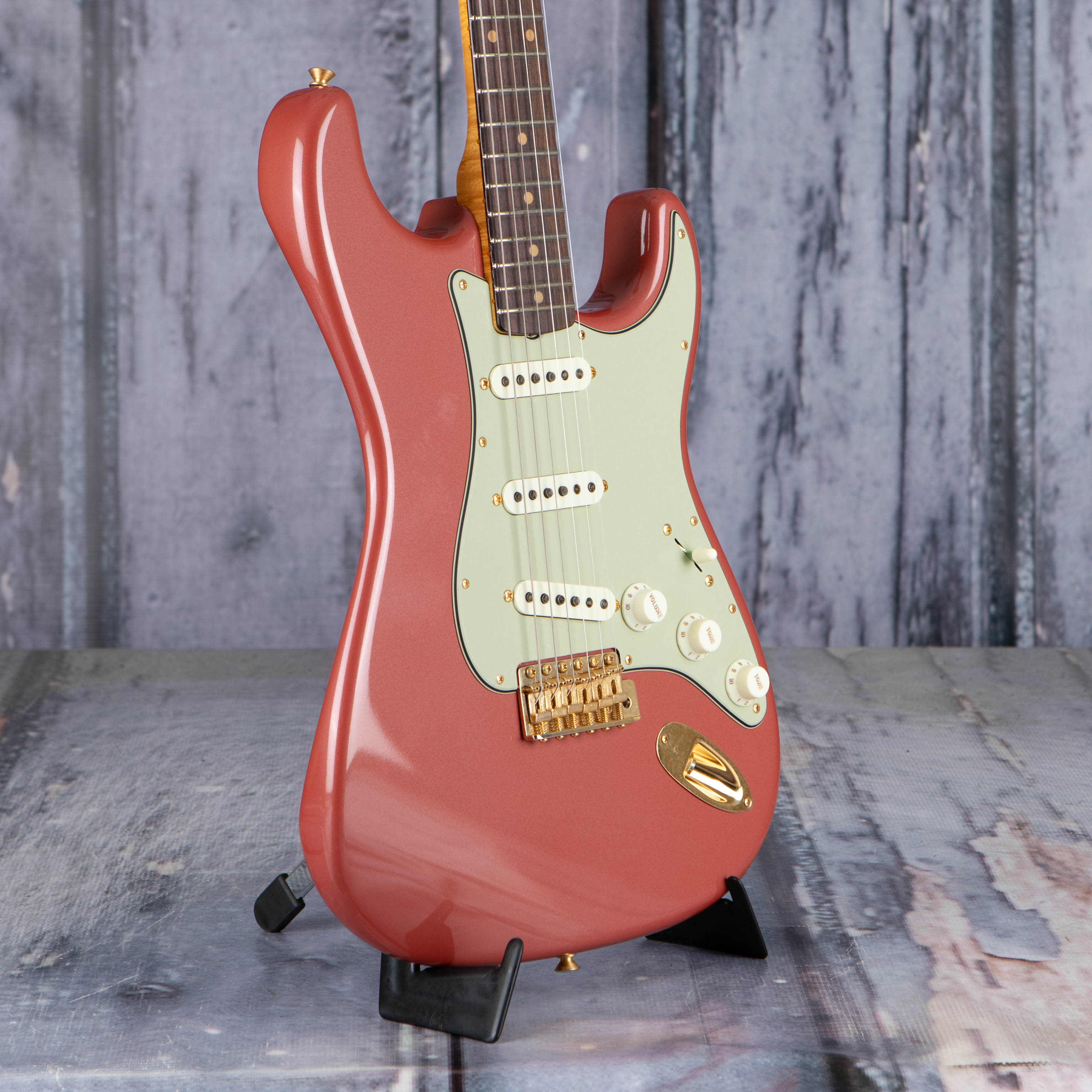 Fender Custom Shop Johnny A. Signature Stratocaster Time Capsule, Sunset  Glow Metallic with Gold Hardware