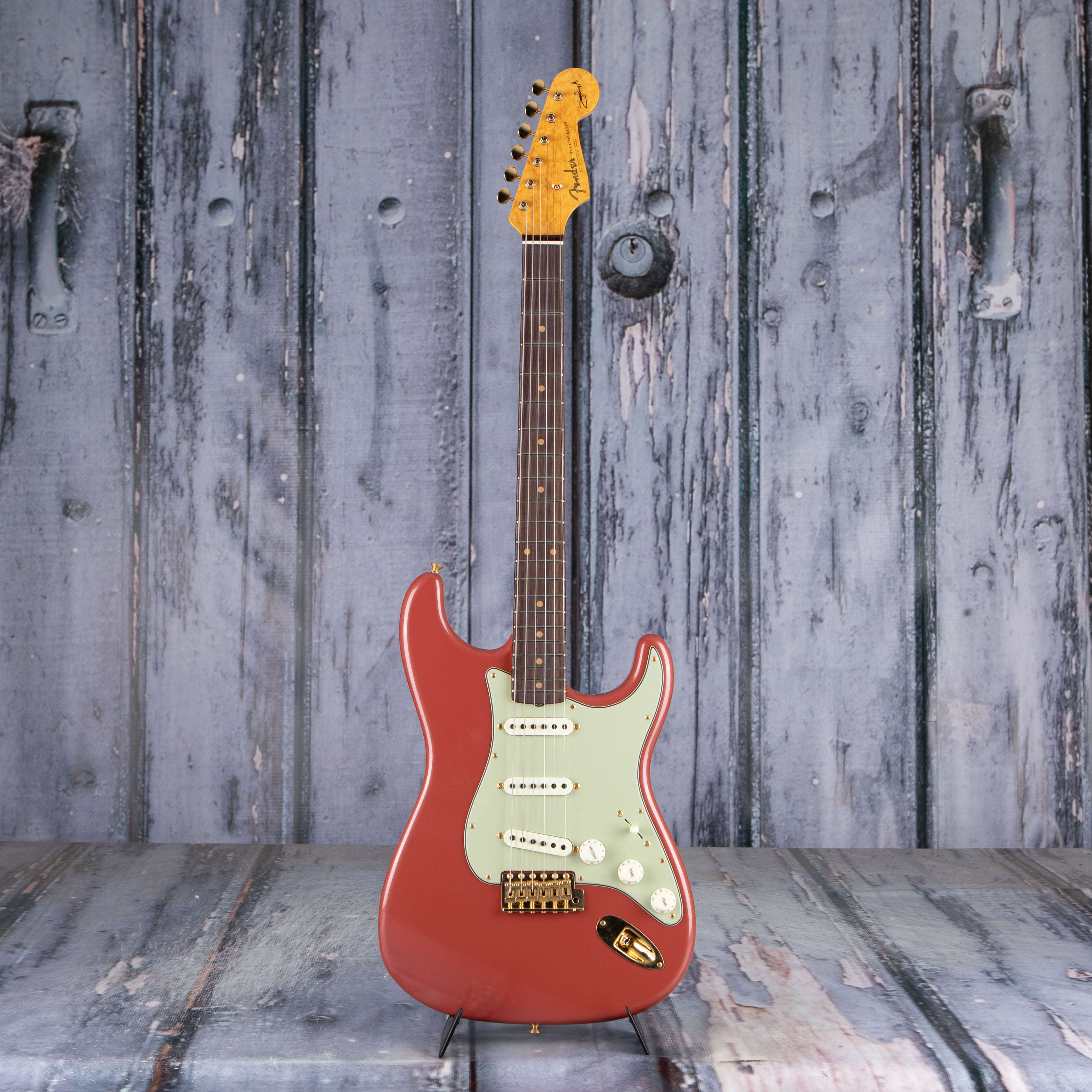 Fender Custom Shop Johnny A. Signature Stratocaster Time Capsule, Sunset  Glow Metallic with Gold Hardware