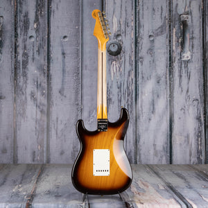 Fender Custom Shop Limited 1956 Stratocaster Journeyman Relic Electric Guitar, Chocolate 3-Tone Sunburst, back