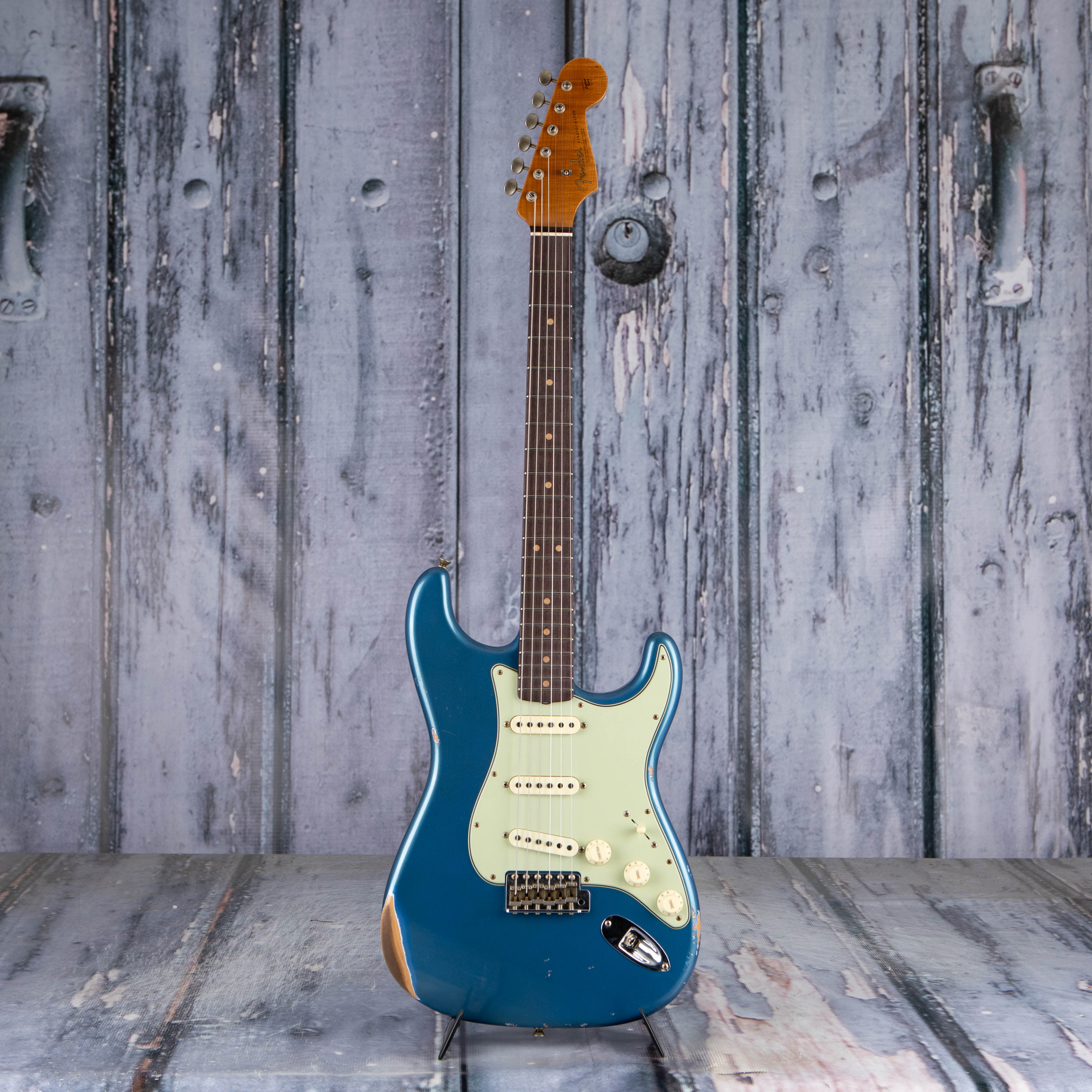 Fender Custom Shop Limited 1963 Stratocaster Relic, Aged Lake Placid Blue