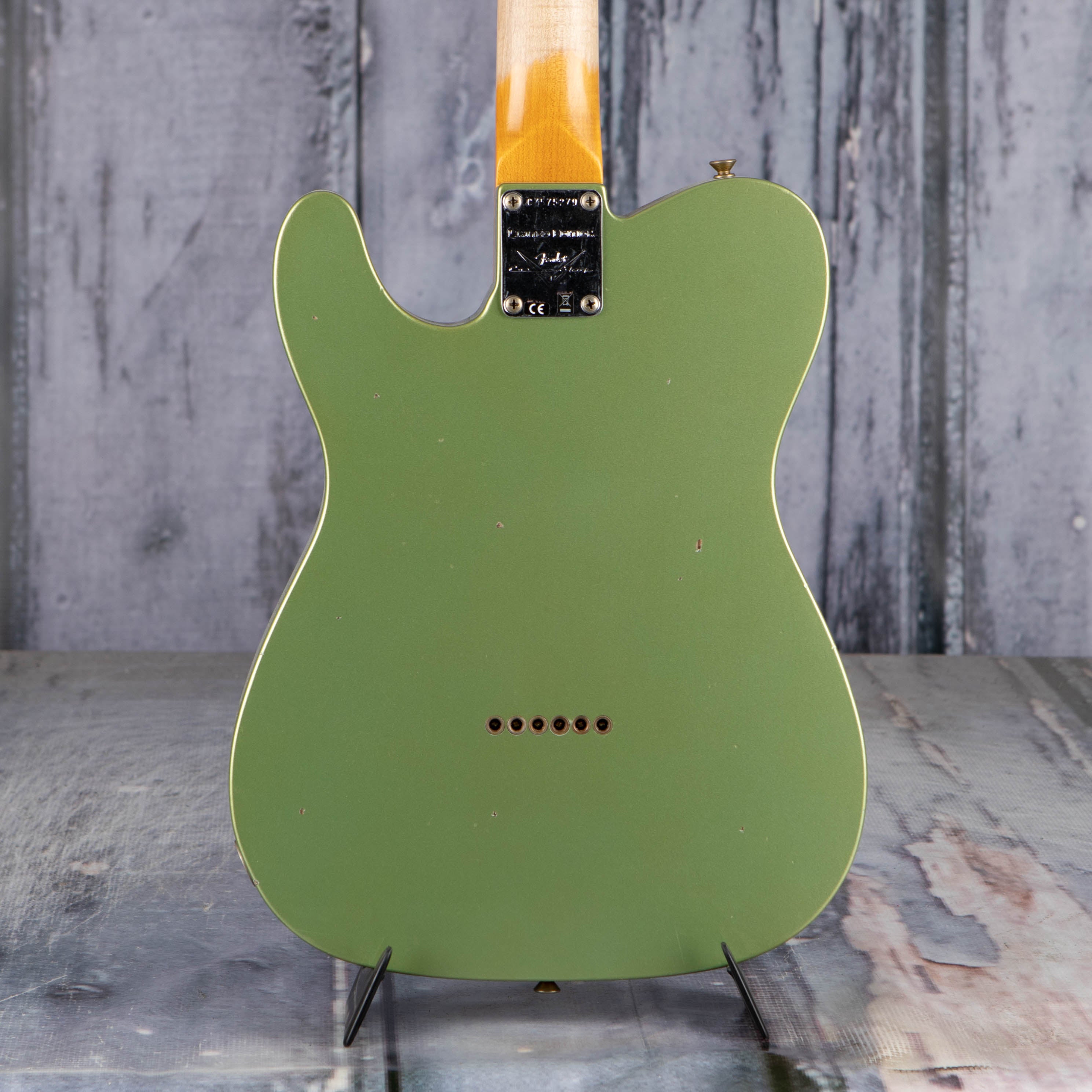 Fender Custom Shop Limited Edition 1960 Telecaster Journeyman Relic, Aged  Sage Green Metallic