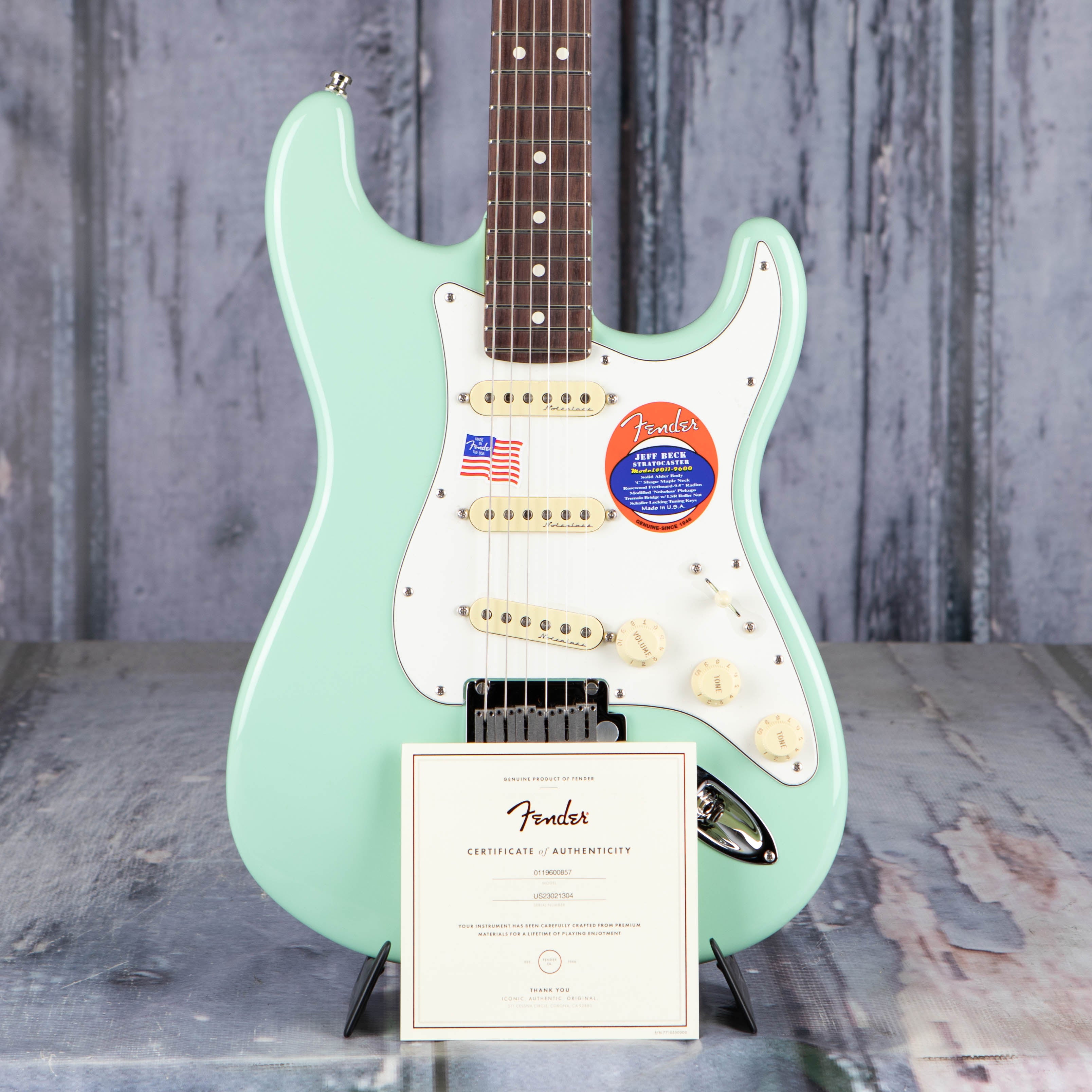 Fender Jeff Beck Stratocaster, Surf Green | For Sale | Replay Guitar  Exchange